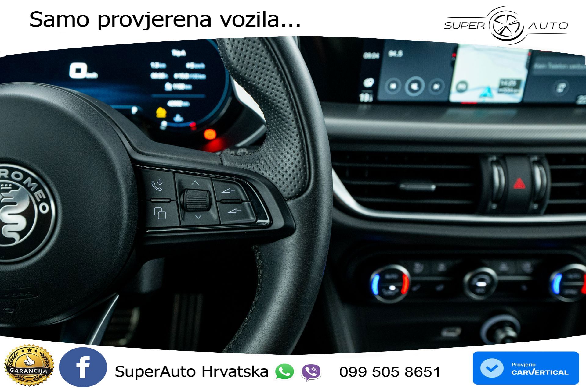 Alfa Romeo Stelvio 2.2 JTDM Q4 Aut. Veloce 209 KS, ACC+KAM+GR SJED+VIRT+NAVI
