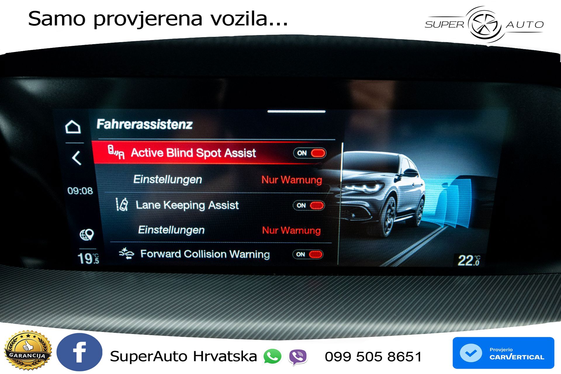 Alfa Romeo Stelvio 2.2 JTDM Q4 Aut. Veloce 209 KS, ACC+KAM+GR SJED+VIRT+NAVI