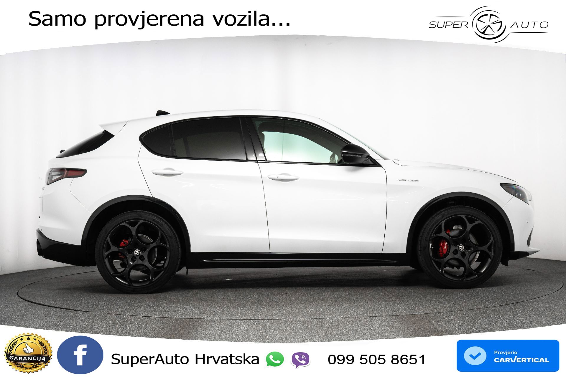 Alfa Romeo Stelvio 2.2 JTDM Q4 Aut. Veloce 209 KS, ACC+KAM+GR SJED+VIRT+NAVI