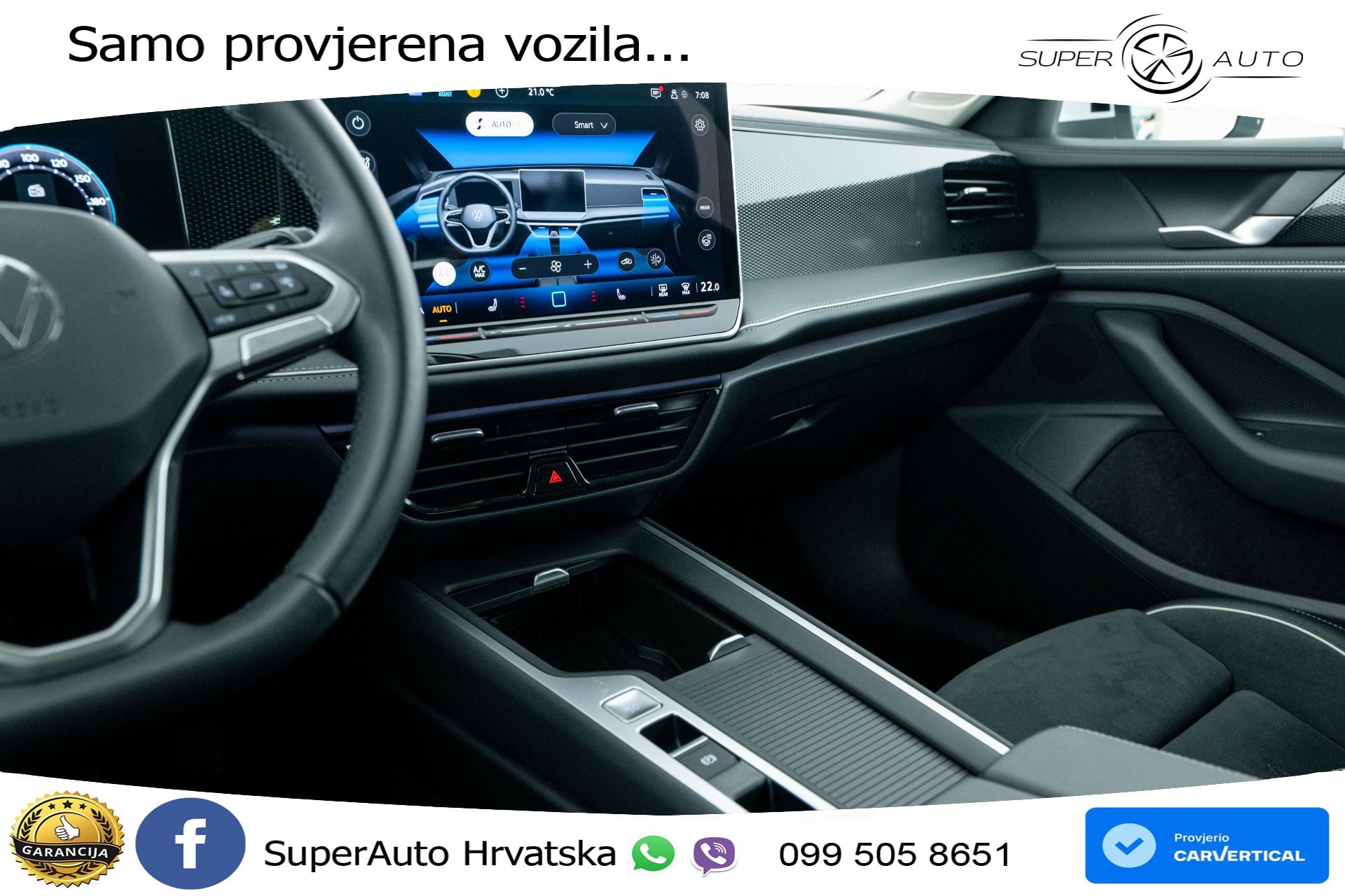 VW Passat Variant 1.5 eTSI DSG Business 150 KS, ACC+360+GR SJED+VIRT+NAVI+MASAŽA