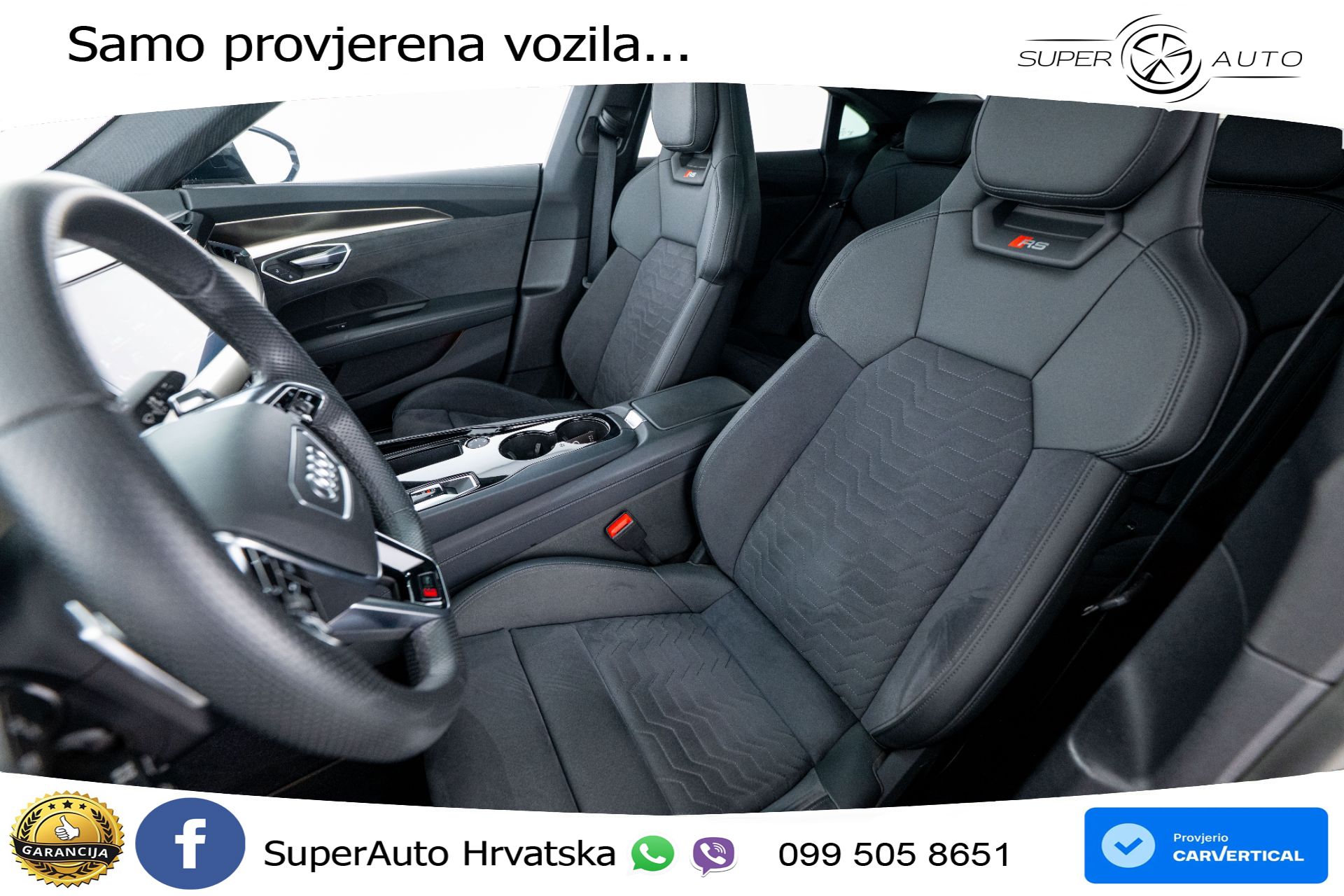 Audi e-tron GT RS 93.4 kWh quattro 598 KS, MATRIX+ZRAČNI+GR SJED+PANO+360