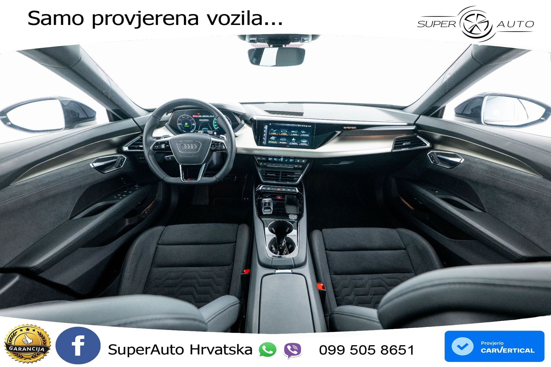 Audi e-tron GT RS 93.4 kWh quattro 598 KS, MATRIX+ZRAČNI+GR SJED+PANO+360