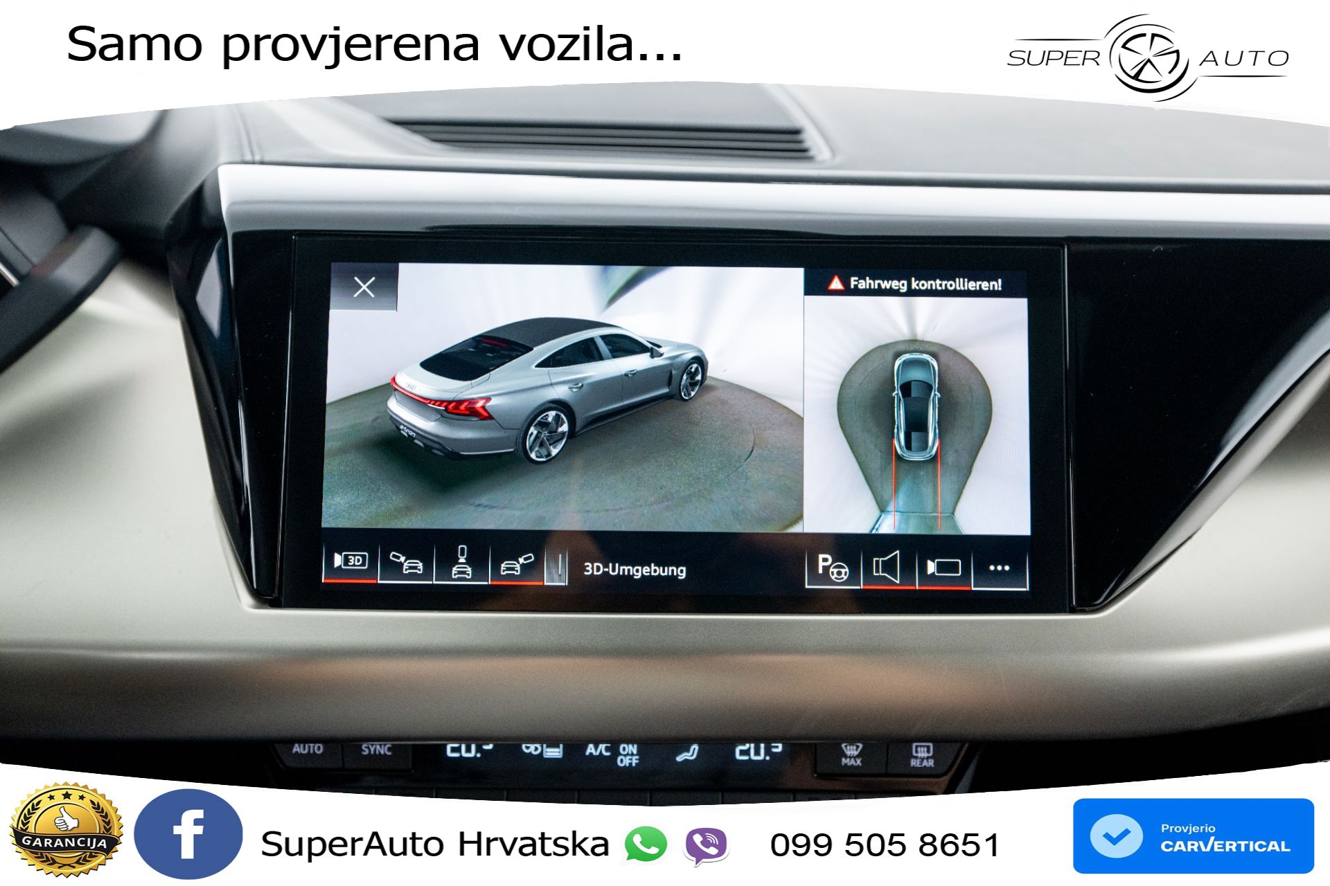 Audi e-tron GT RS 93.4 kWh quattro 598 KS, MATRIX+ZRAČNI+GR SJED+PANO+360