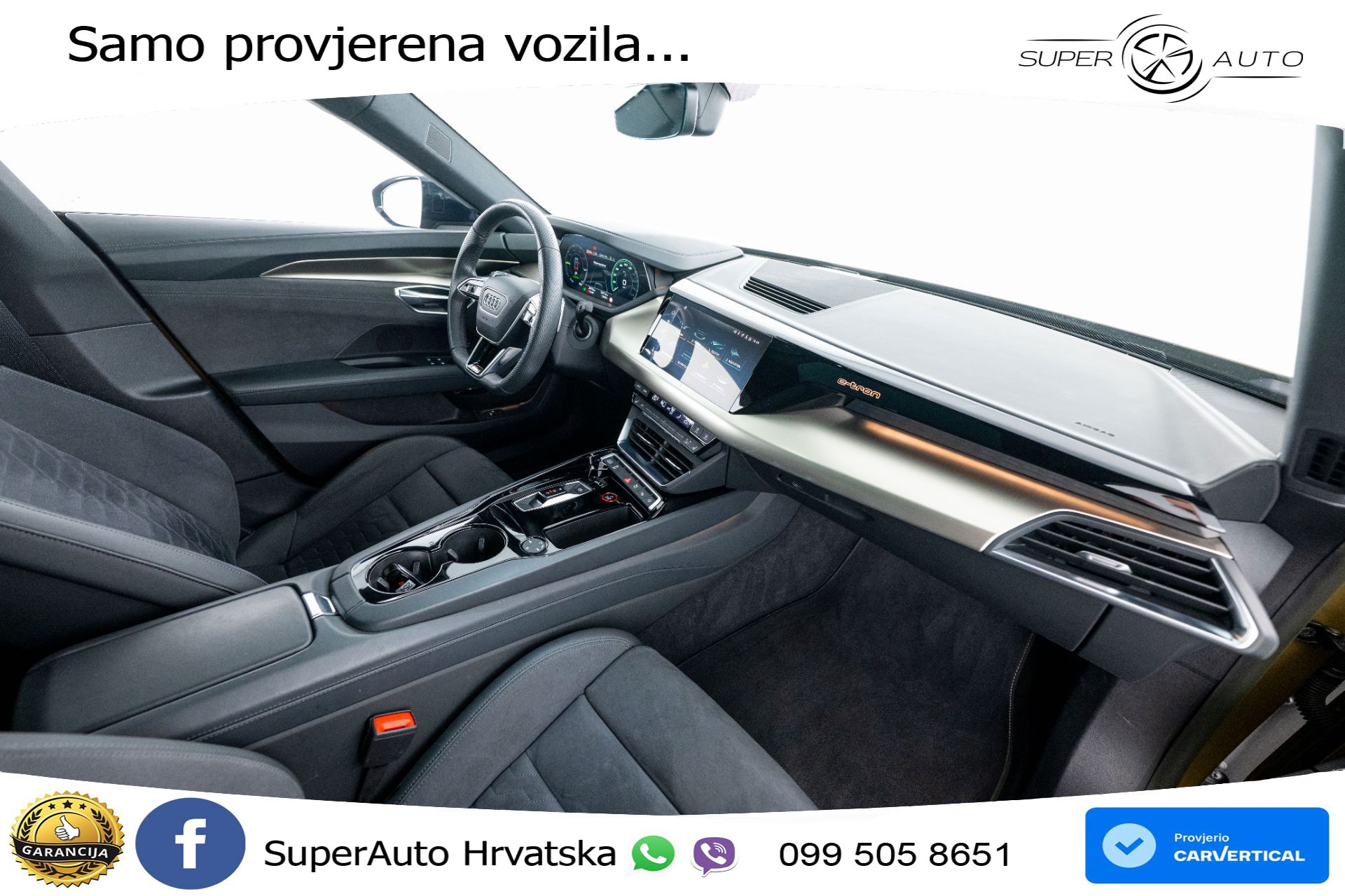 Audi e-tron GT RS 93.4 kWh quattro 598 KS, MATRIX+ZRAČNI+GR SJED+PANO+360