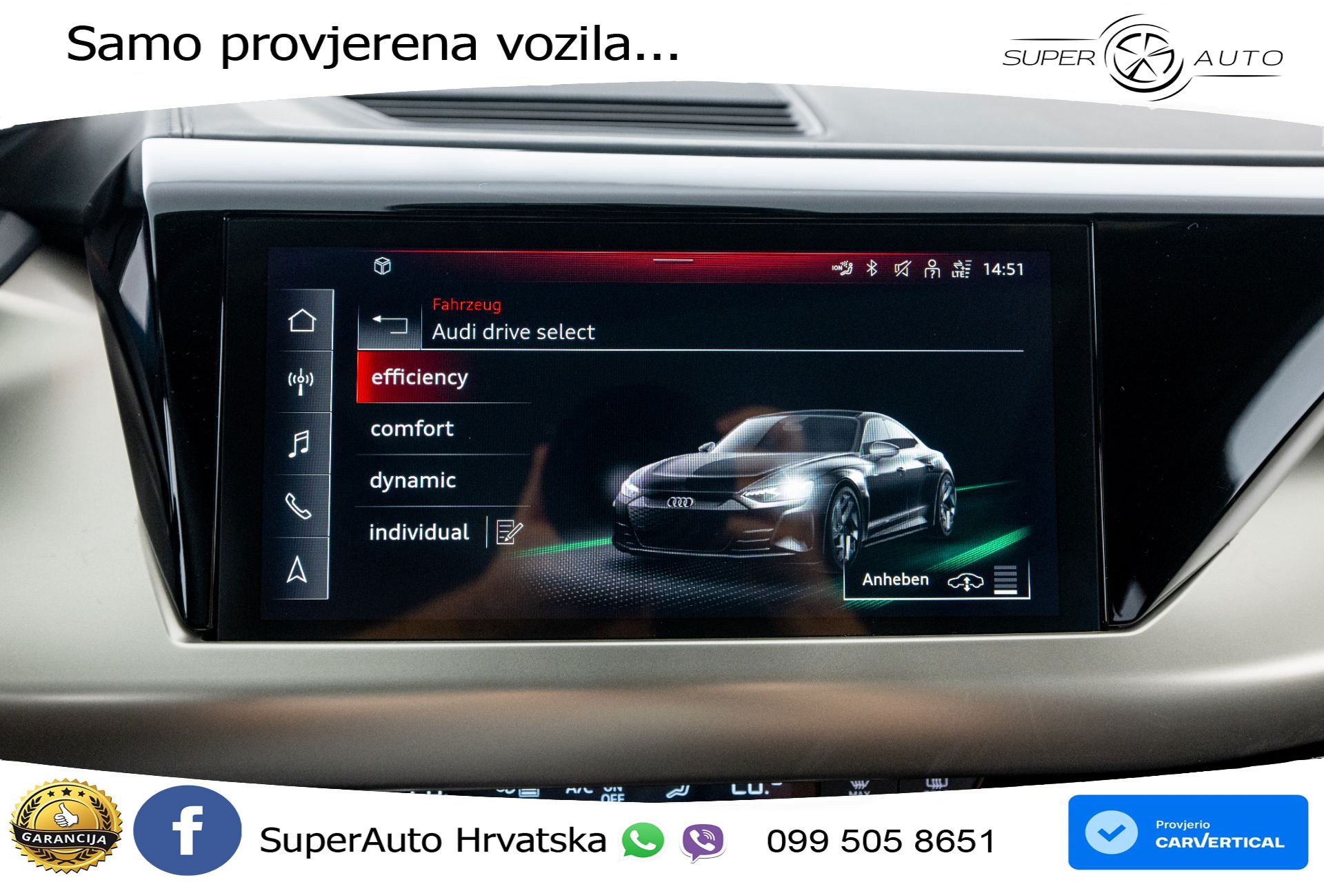 Audi e-tron GT RS 93.4 kWh quattro 598 KS, MATRIX+ZRAČNI+GR SJED+PANO+360