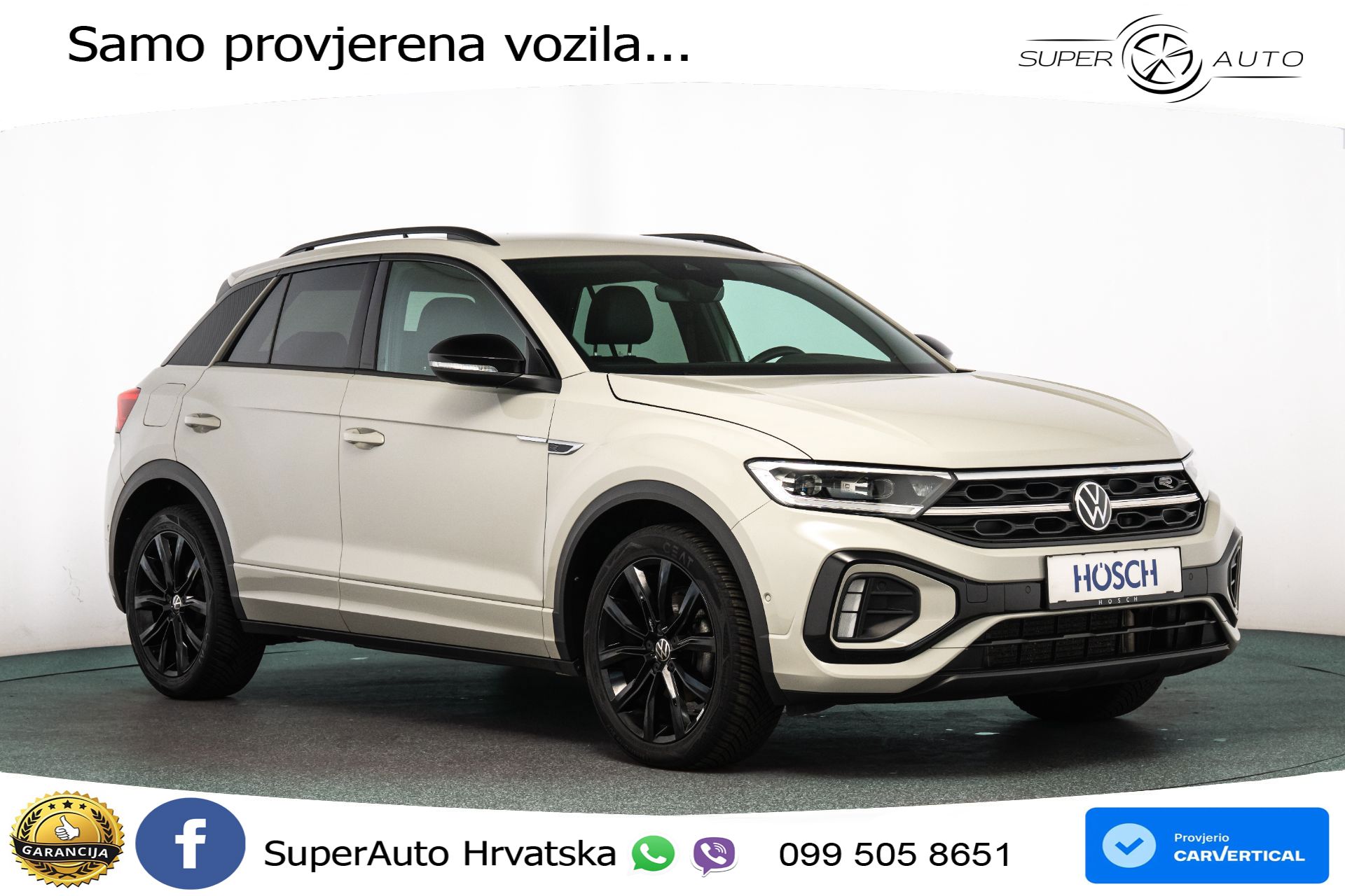 VW T-Roc 1.0 TSI R-Line 110 KS, ACC+GR SJED+VIRT