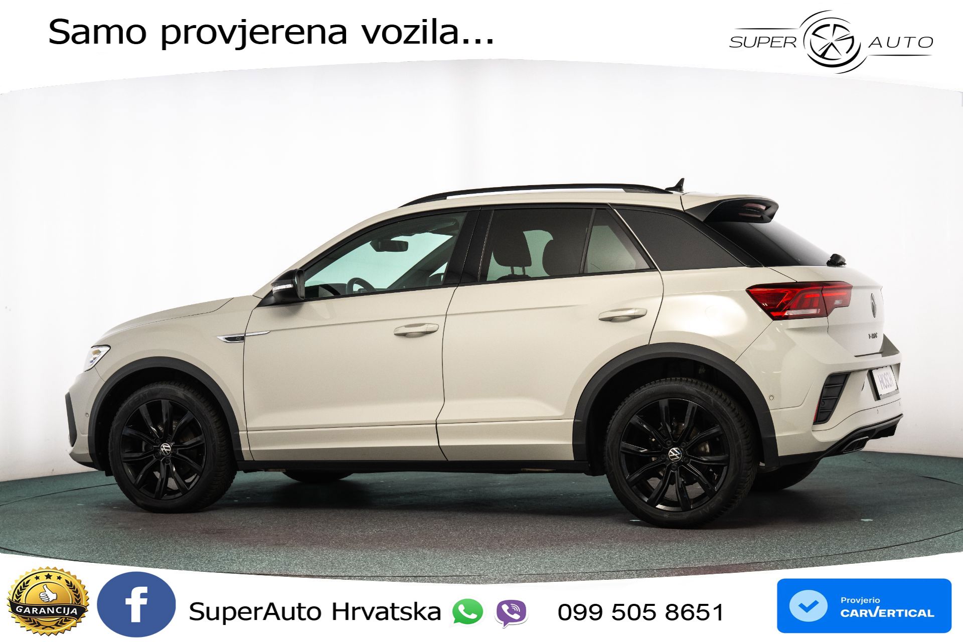 VW T-Roc 1.0 TSI R-Line 110 KS, ACC+GR SJED+VIRT