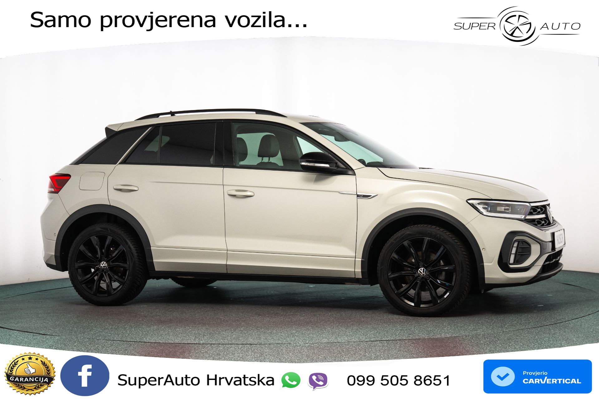 VW T-Roc 1.0 TSI R-Line 110 KS, ACC+GR SJED+VIRT
