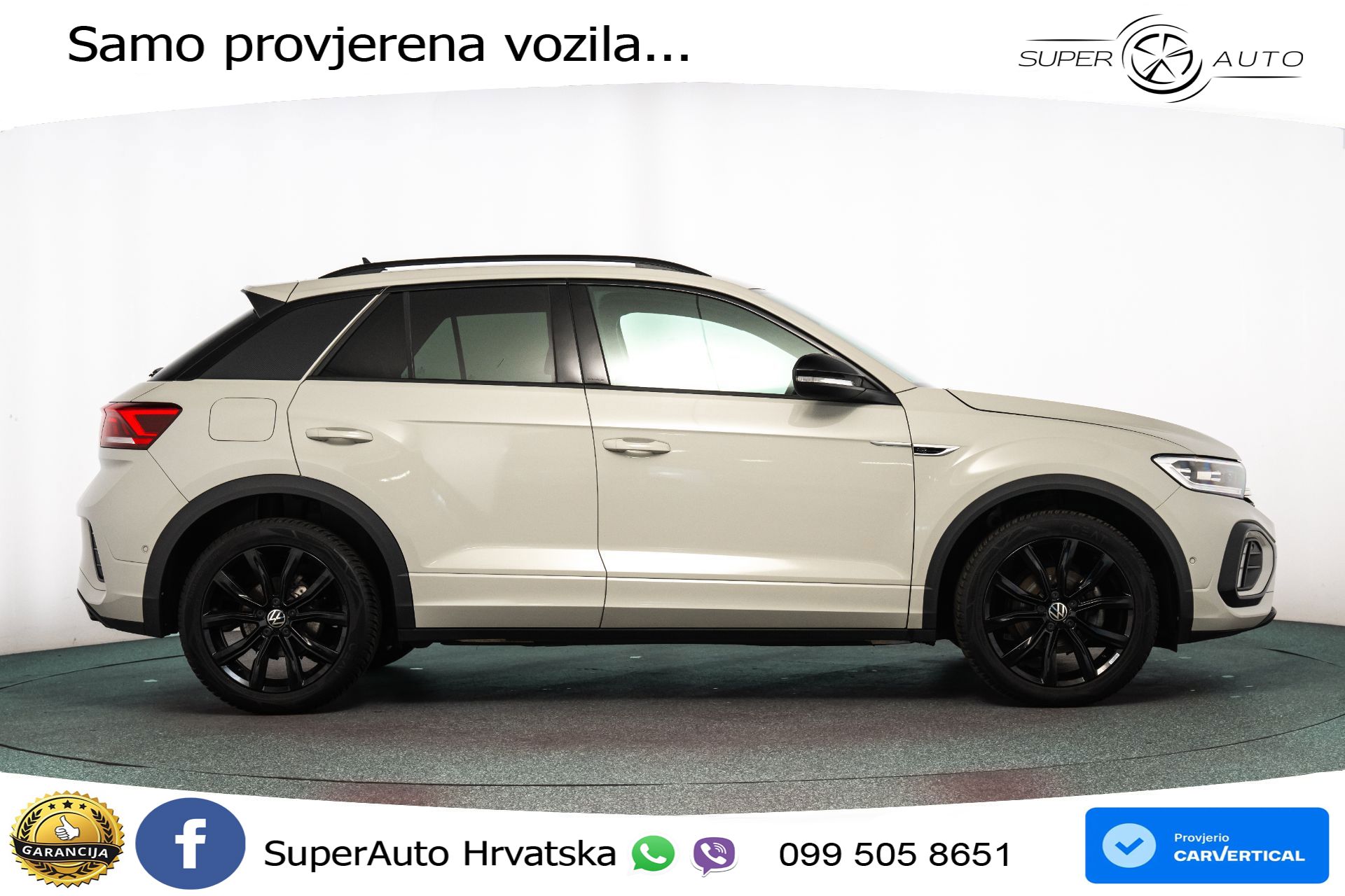 VW T-Roc 1.0 TSI R-Line 110 KS, ACC+GR SJED+VIRT