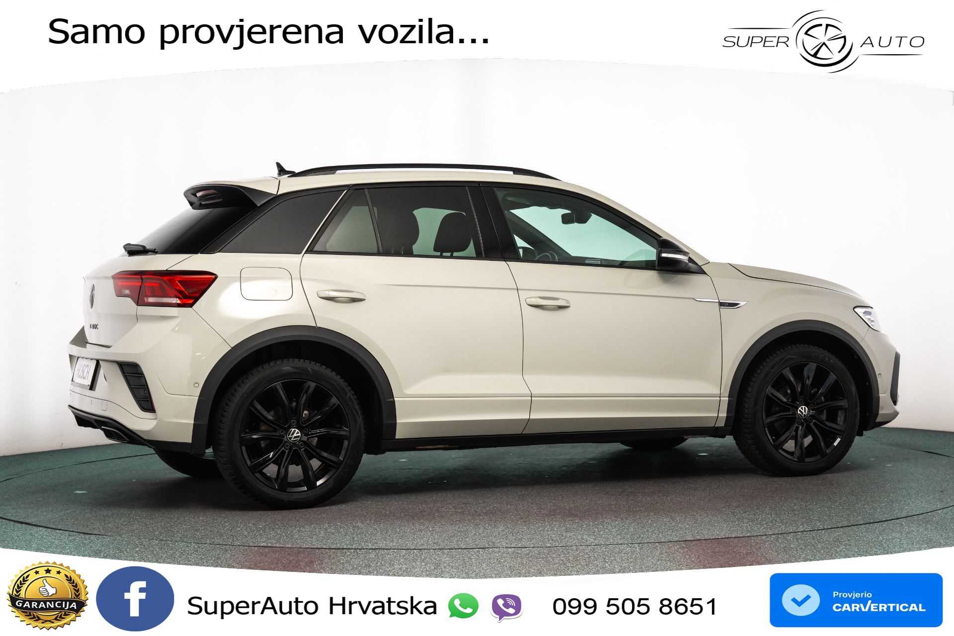 VW T-Roc 1.0 TSI R-Line 110 KS, ACC+GR SJED+VIRT