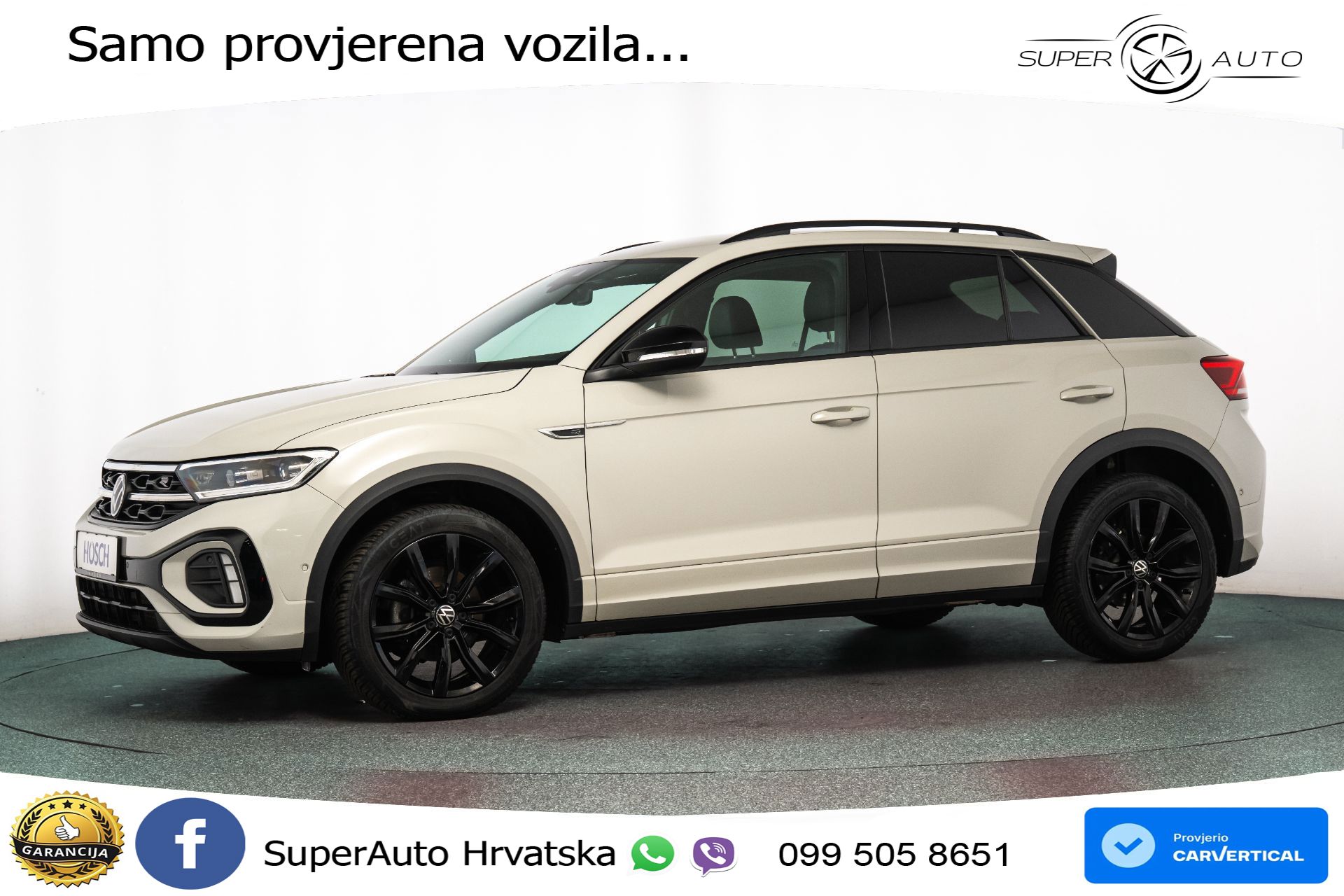 VW T-Roc 1.0 TSI R-Line 110 KS, ACC+GR SJED+VIRT