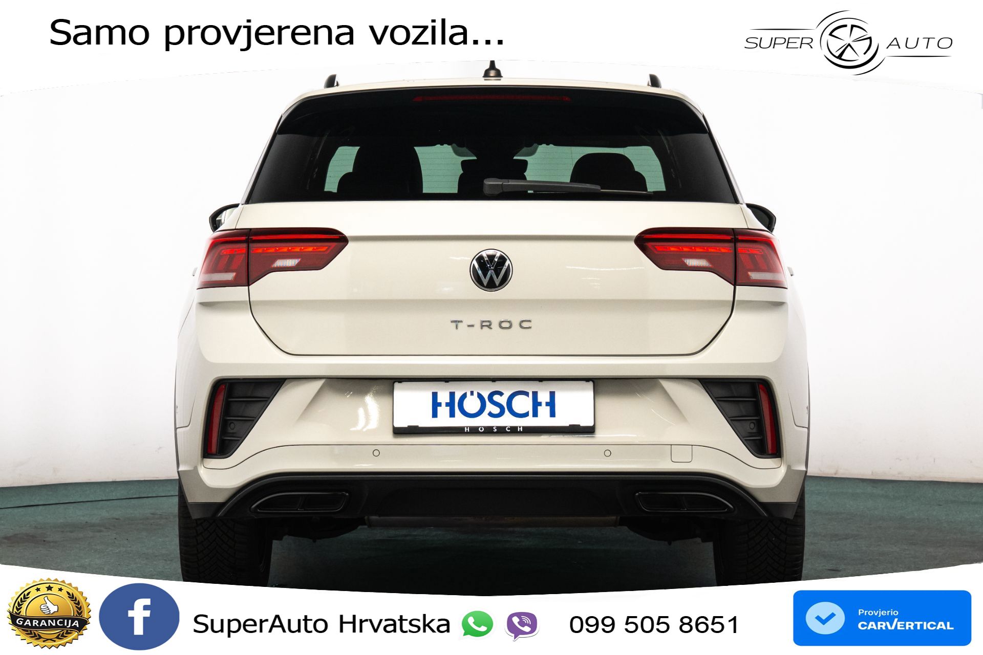 VW T-Roc 1.0 TSI R-Line 110 KS, ACC+GR SJED+VIRT