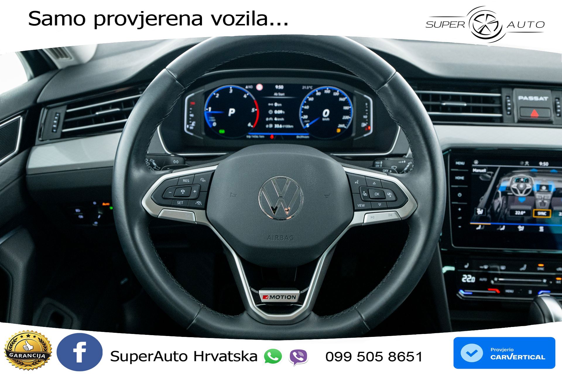 VW Passat Variant 2.0 TDI 4M DSG Business 200 KS, ACC+KAM+GR SJED+HEAD+MASAŽA