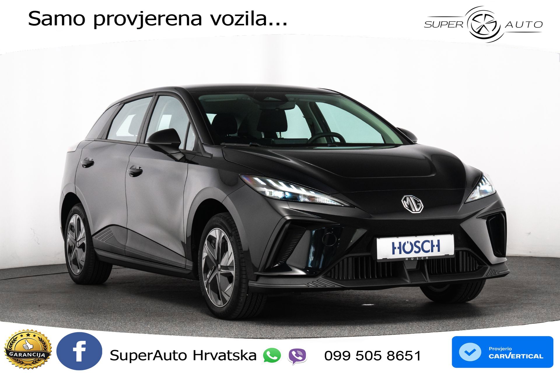 NOVO MG 4 51 KWh 170 KS, ACC+GR SJED+VIRT+NAVI