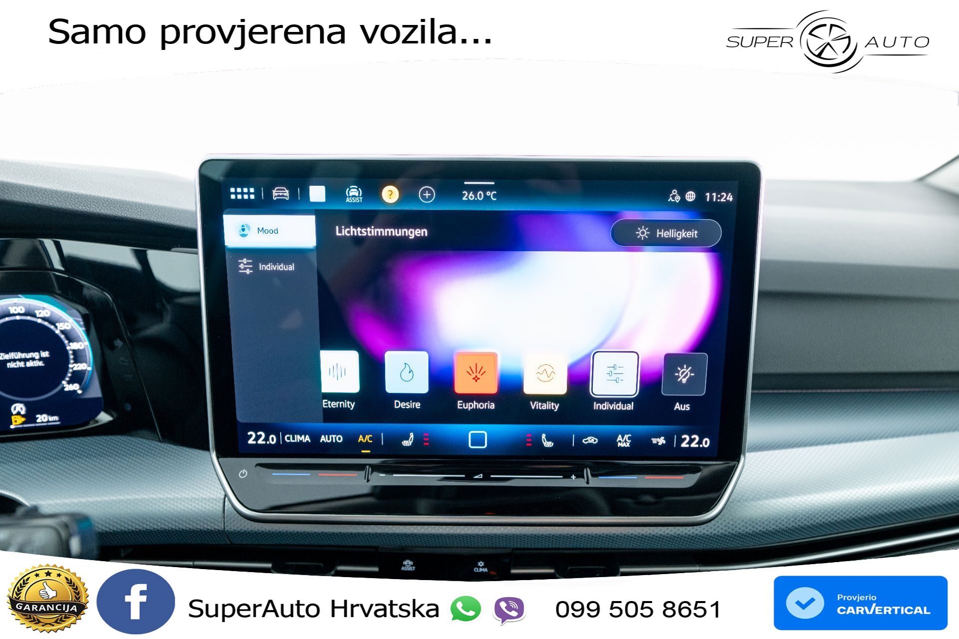 VW Golf 8 2.0 TDI DSG Life 150 KS, LED+ACC+GR SJED+KAM+VIRT+PDC