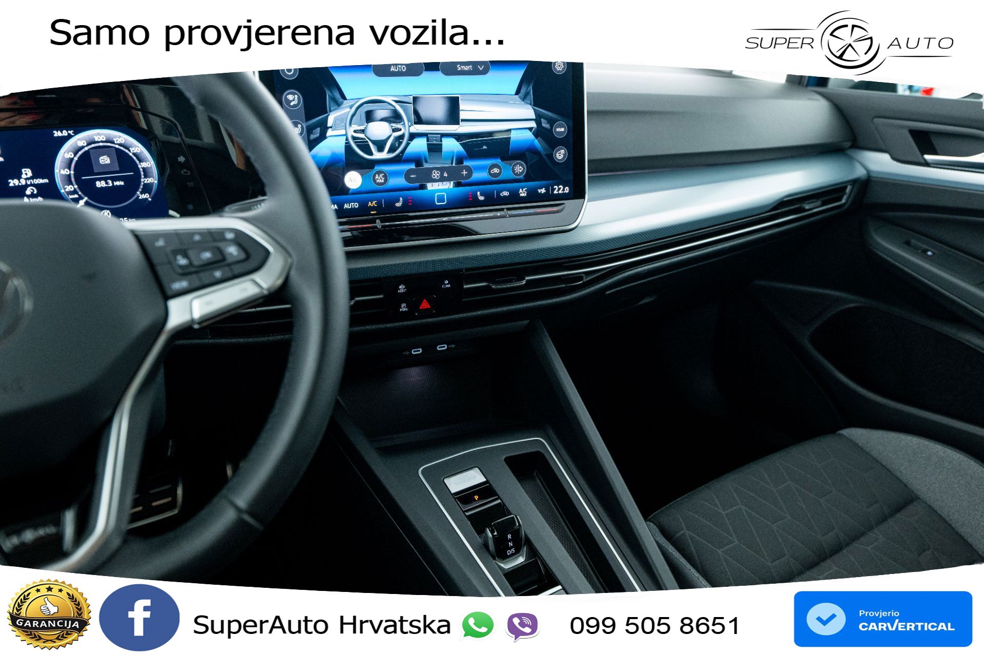 VW Golf 8 2.0 TDI DSG Life 150 KS, LED+ACC+GR SJED+KAM+VIRT+PDC