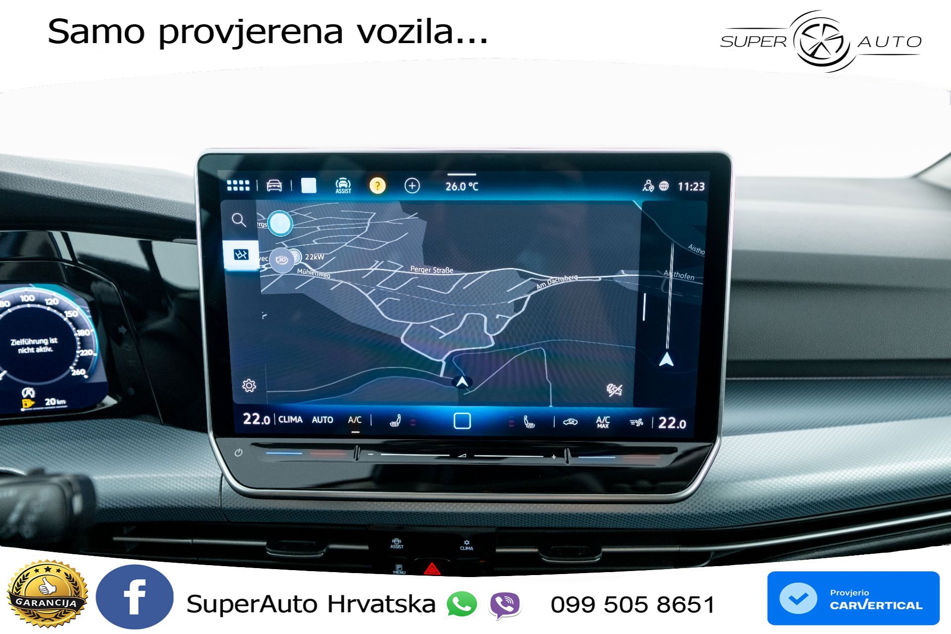 VW Golf 8 2.0 TDI DSG Life 150 KS, LED+ACC+GR SJED+KAM+VIRT+PDC