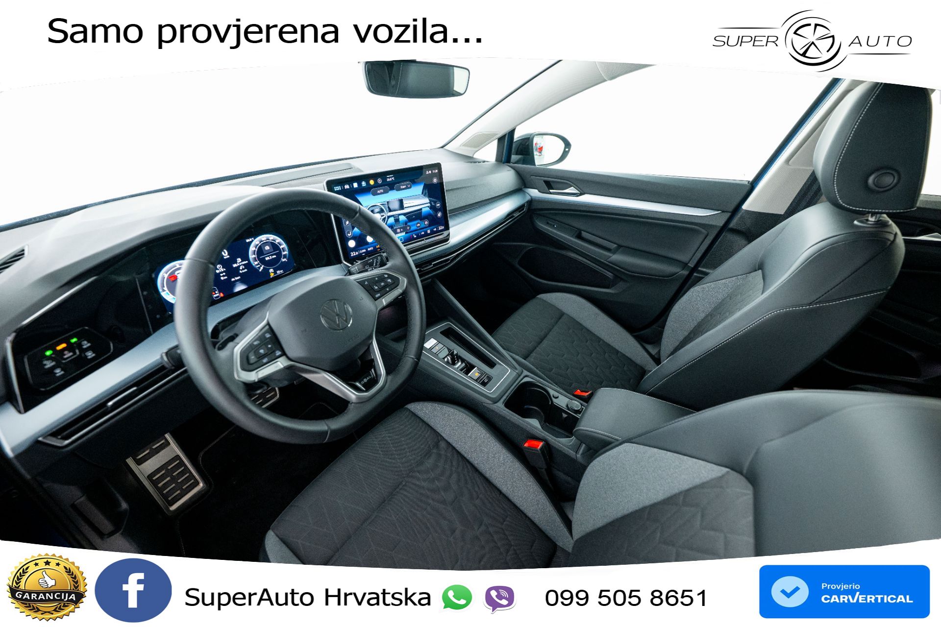 VW Golf 8 2.0 TDI DSG Life 150 KS, LED+ACC+GR SJED+KAM+VIRT+PDC