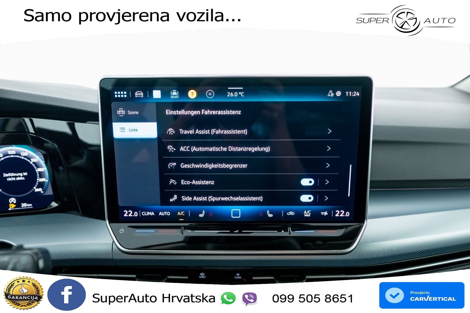 VW Golf 8 2.0 TDI DSG Life 150 KS, LED+ACC+GR SJED+KAM+VIRT+PDC