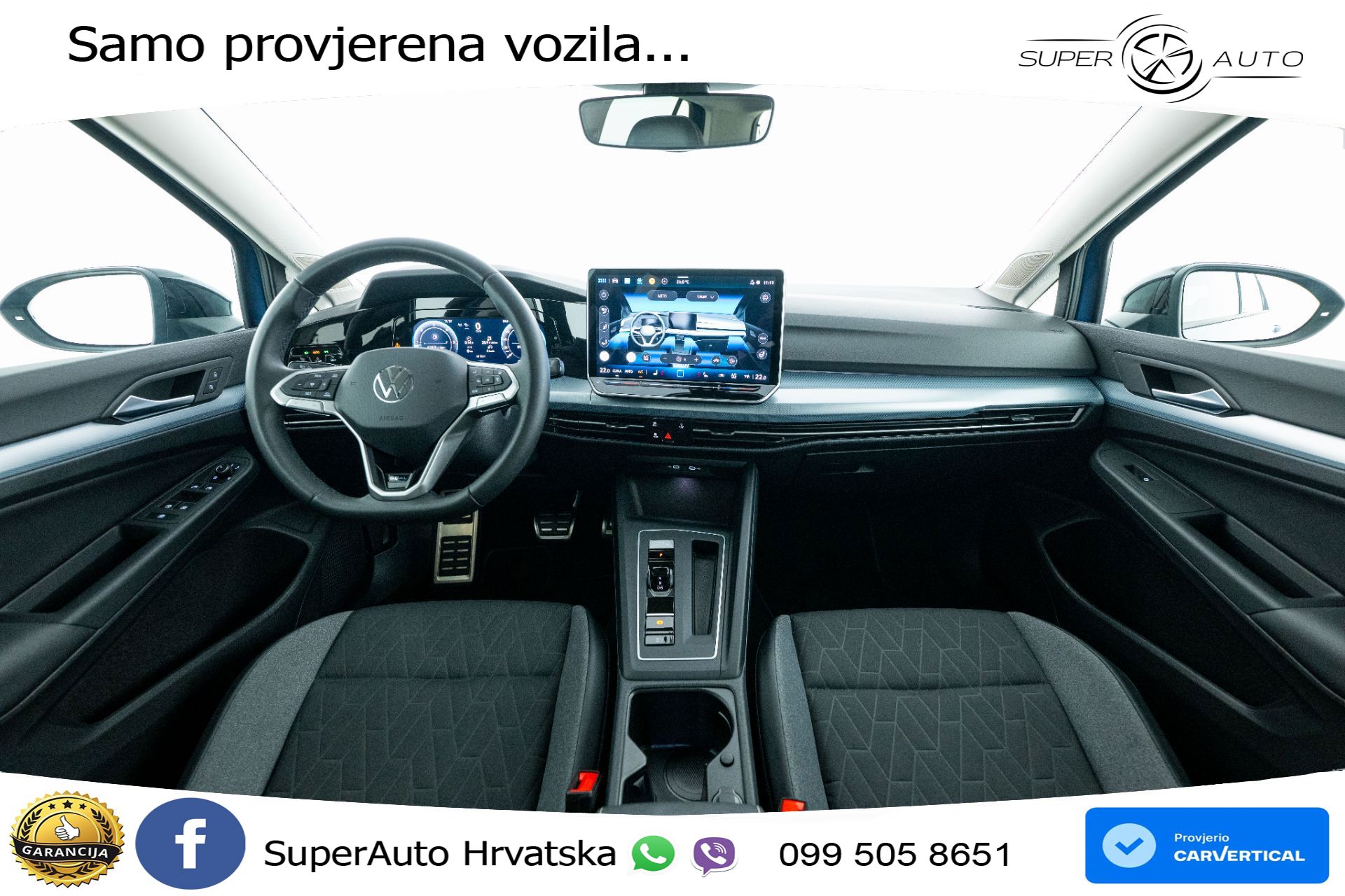 VW Golf 8 2.0 TDI DSG Life 150 KS, LED+ACC+GR SJED+KAM+VIRT+PDC