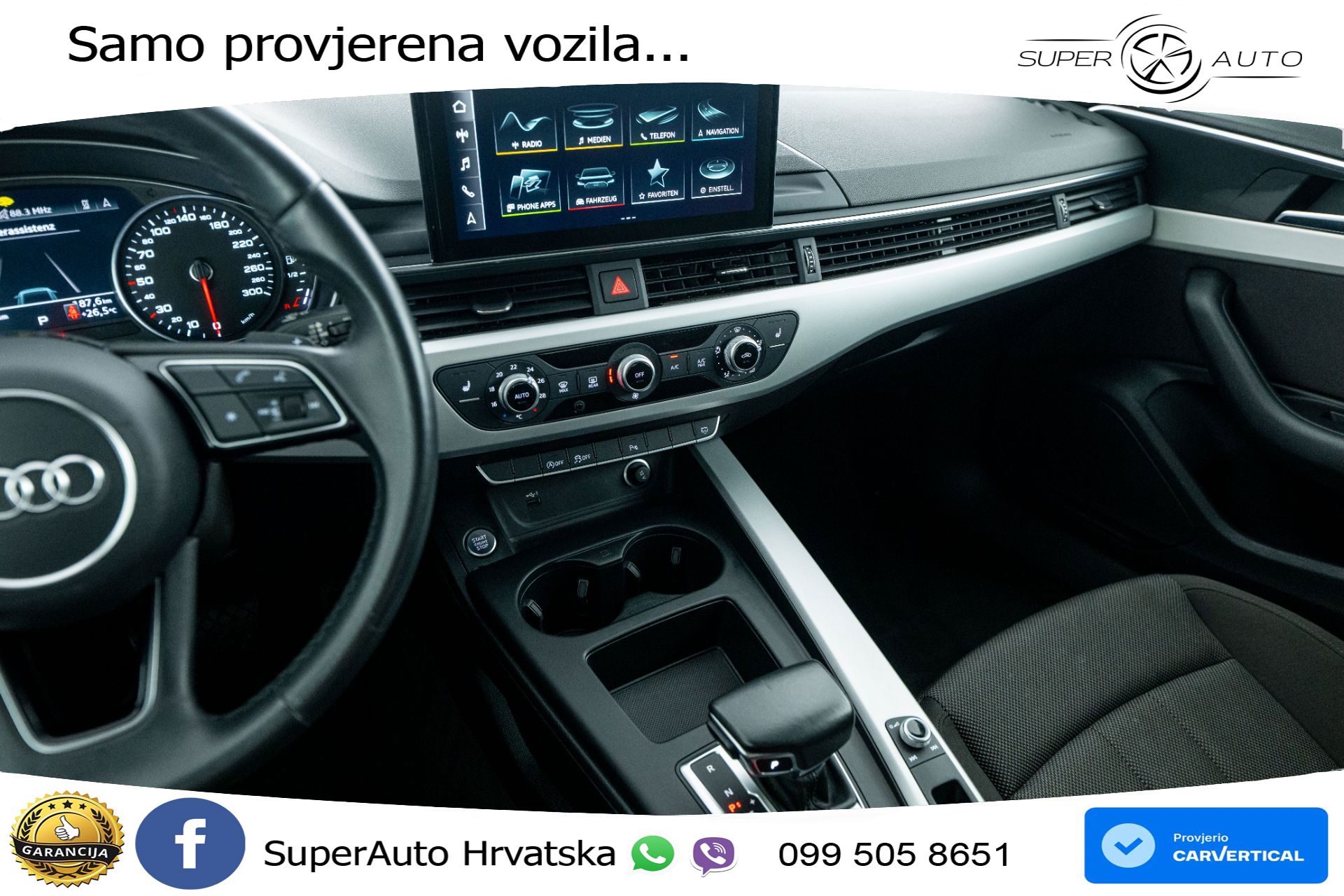 Audi A4 Avant 35 TFSI S tronic 150 KS, LED+KLIMA+GR SJED+PDC+NAVI