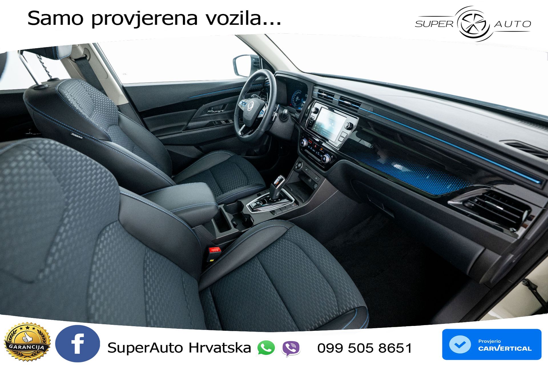 NOVO SsangYong Korando E-Motion 61.5 kWh Limited 207 KS, LED+ACC+GR SJED+KAM+PDC