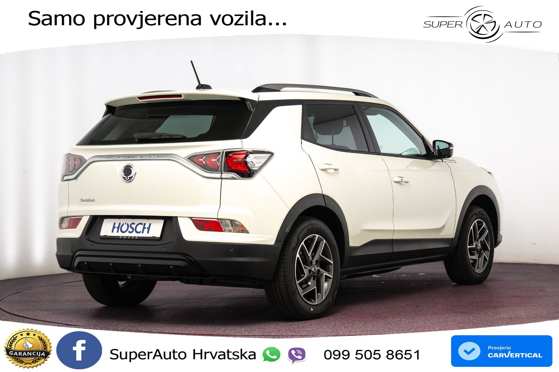 NOVO SsangYong Korando E-Motion 61.5 kWh Limited 207 KS, LED+ACC+GR SJED+KAM+PDC