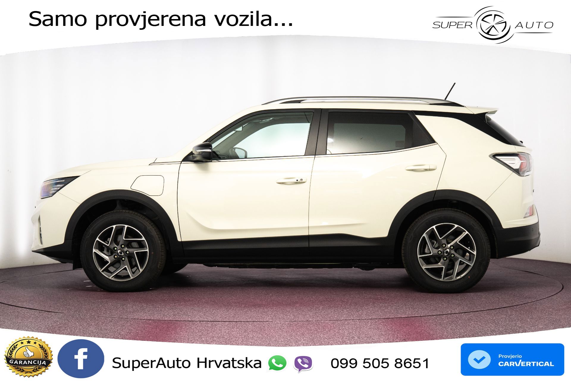 NOVO SsangYong Korando E-Motion 61.5 kWh Limited 207 KS, LED+ACC+GR SJED+KAM+PDC