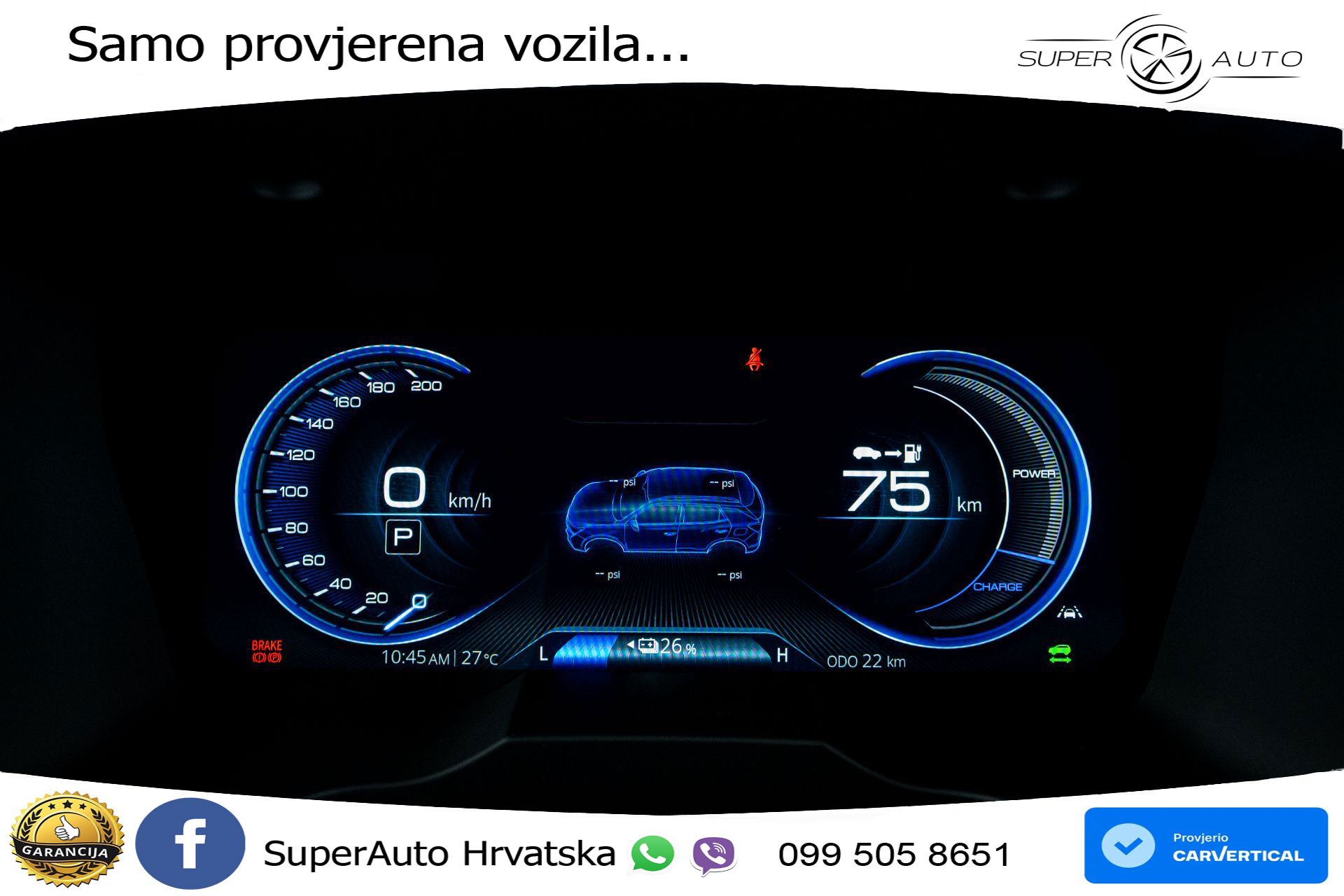 NOVO SsangYong Korando E-Motion 61.5 kWh Limited 207 KS, LED+ACC+GR SJED+KAM+PDC