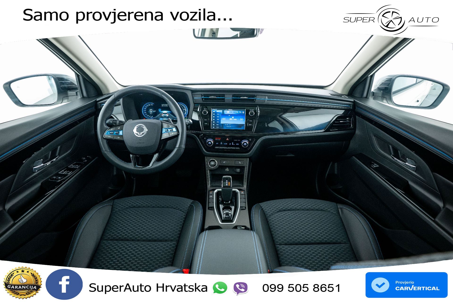 NOVO SsangYong Korando E-Motion 61.5 kWh Limited 207 KS, LED+ACC+GR SJED+KAM+PDC