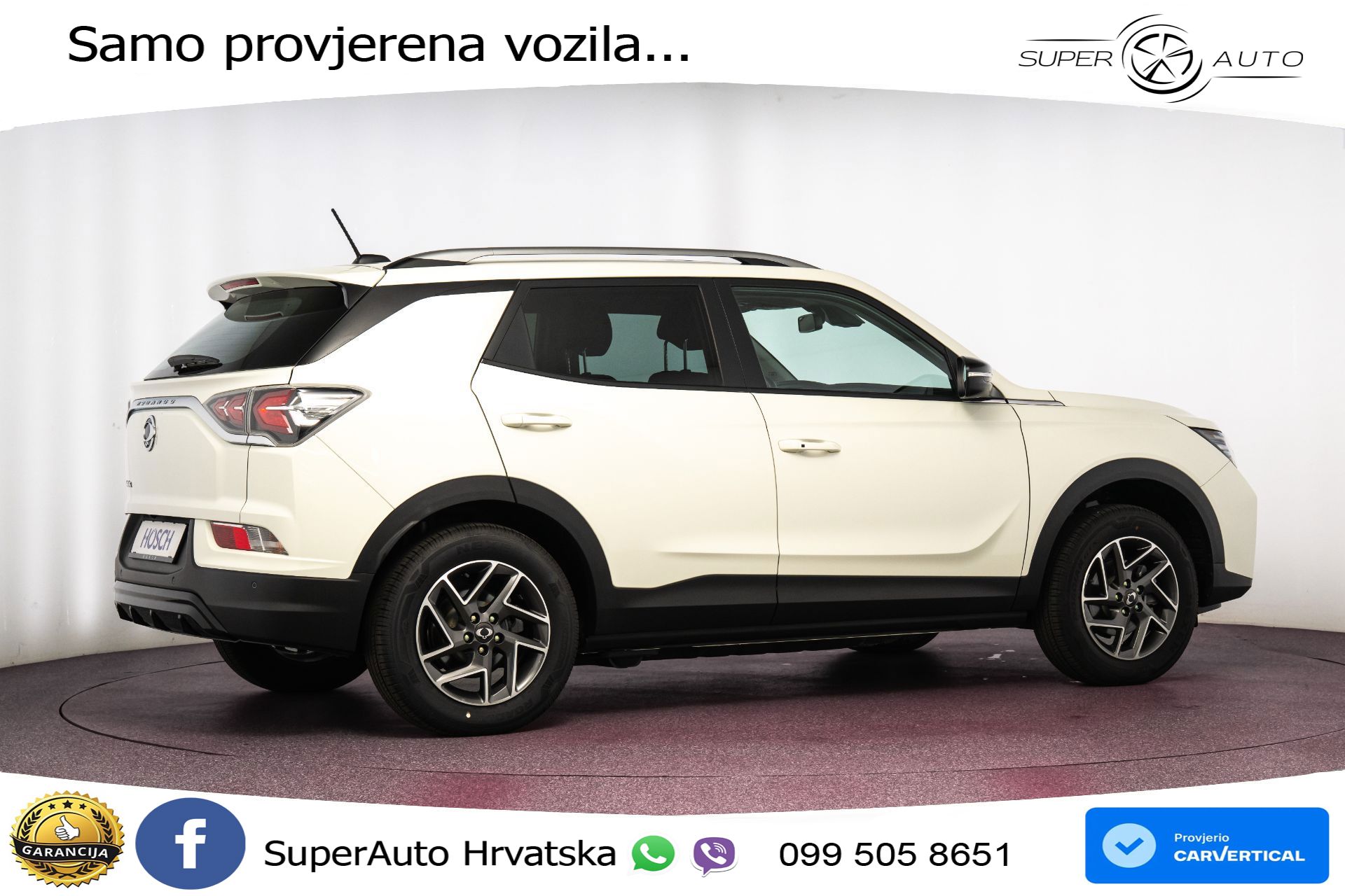 NOVO SsangYong Korando E-Motion 61.5 kWh Limited 207 KS, LED+ACC+GR SJED+KAM+PDC