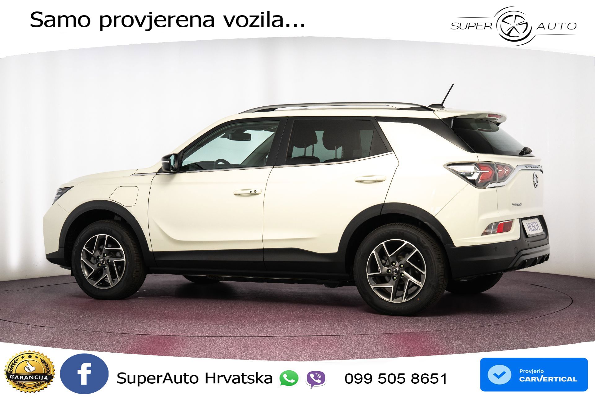 NOVO SsangYong Korando E-Motion 61.5 kWh Limited 207 KS, LED+ACC+GR SJED+KAM+PDC