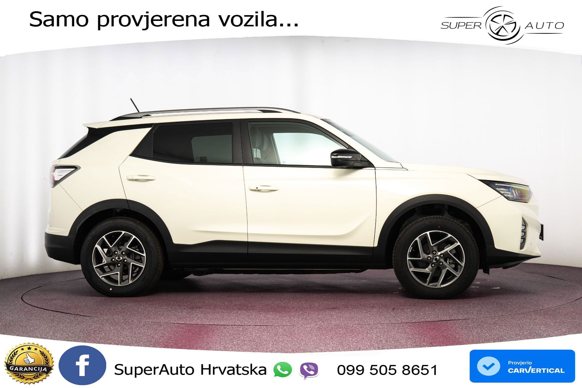 NOVO SsangYong Korando E-Motion 61.5 kWh Limited 207 KS, LED+ACC+GR SJED+KAM+PDC