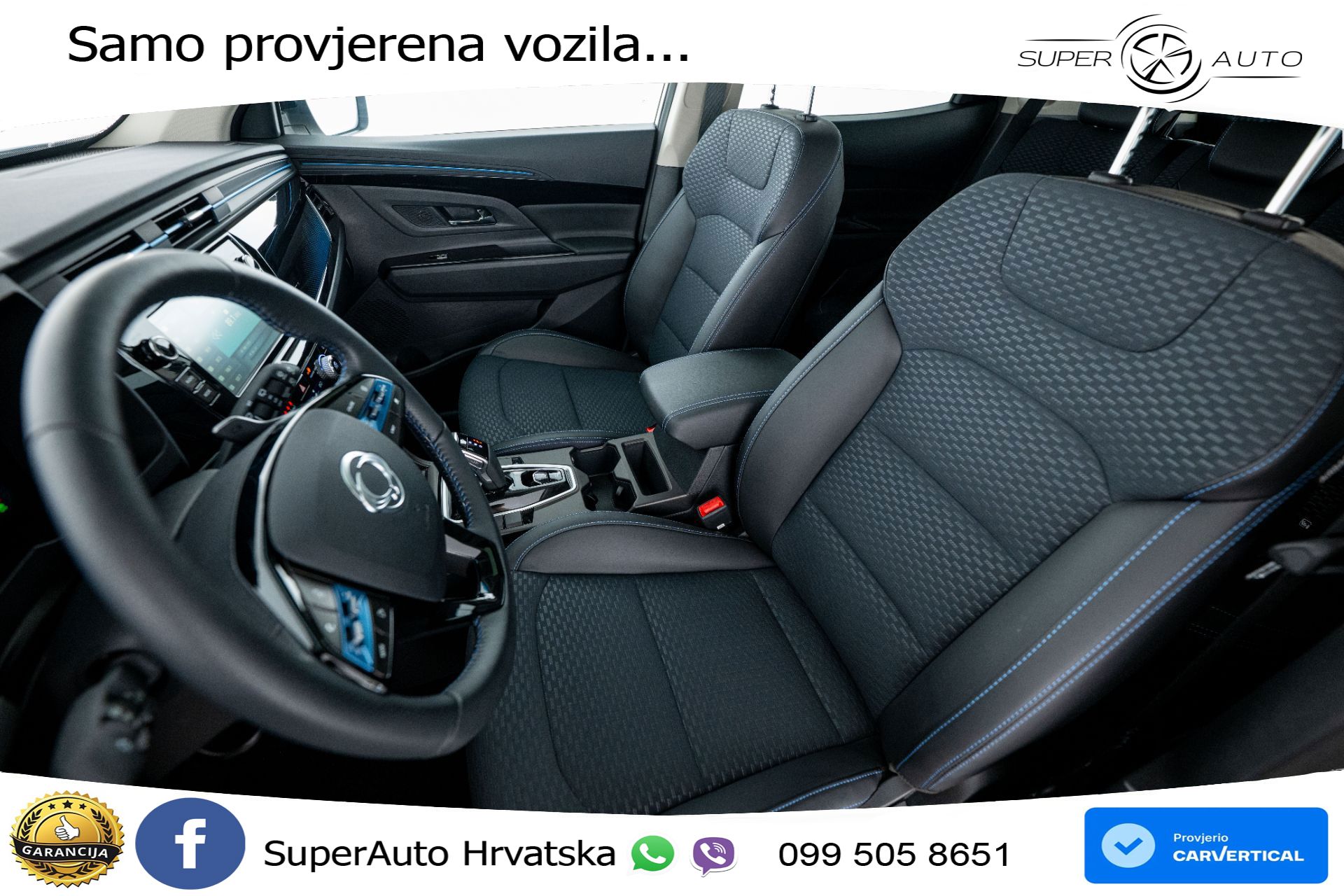 NOVO SsangYong Korando E-Motion 61.5 kWh Limited 207 KS, LED+ACC+GR SJED+KAM+PDC