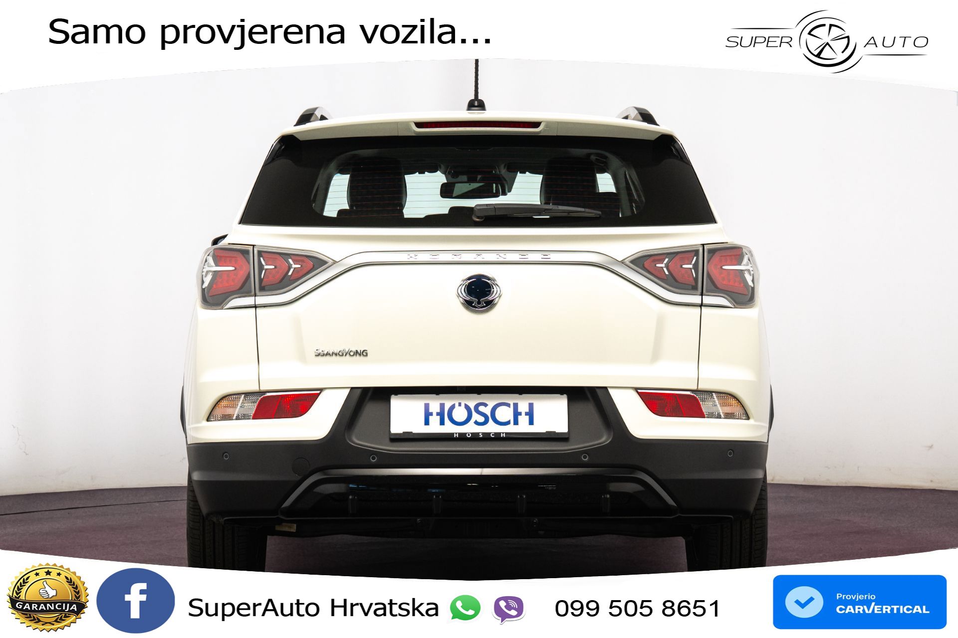 NOVO SsangYong Korando E-Motion 61.5 kWh Limited 207 KS, LED+ACC+GR SJED+KAM+PDC
