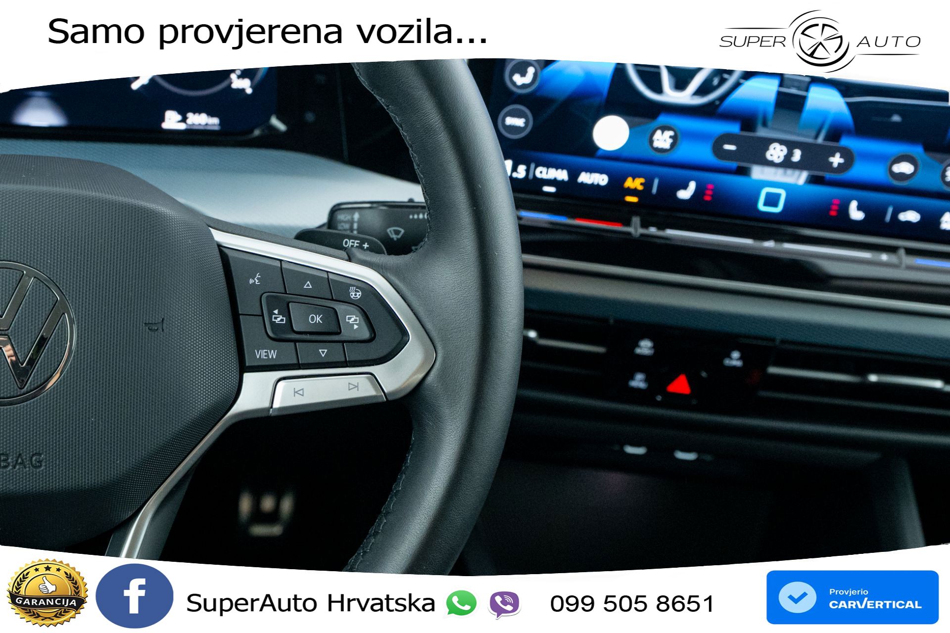 VW Golf 8 2.0 TDI DSG Life 150 KS, LED+ACC+GR SJED+KAM+VIRT+ASIST