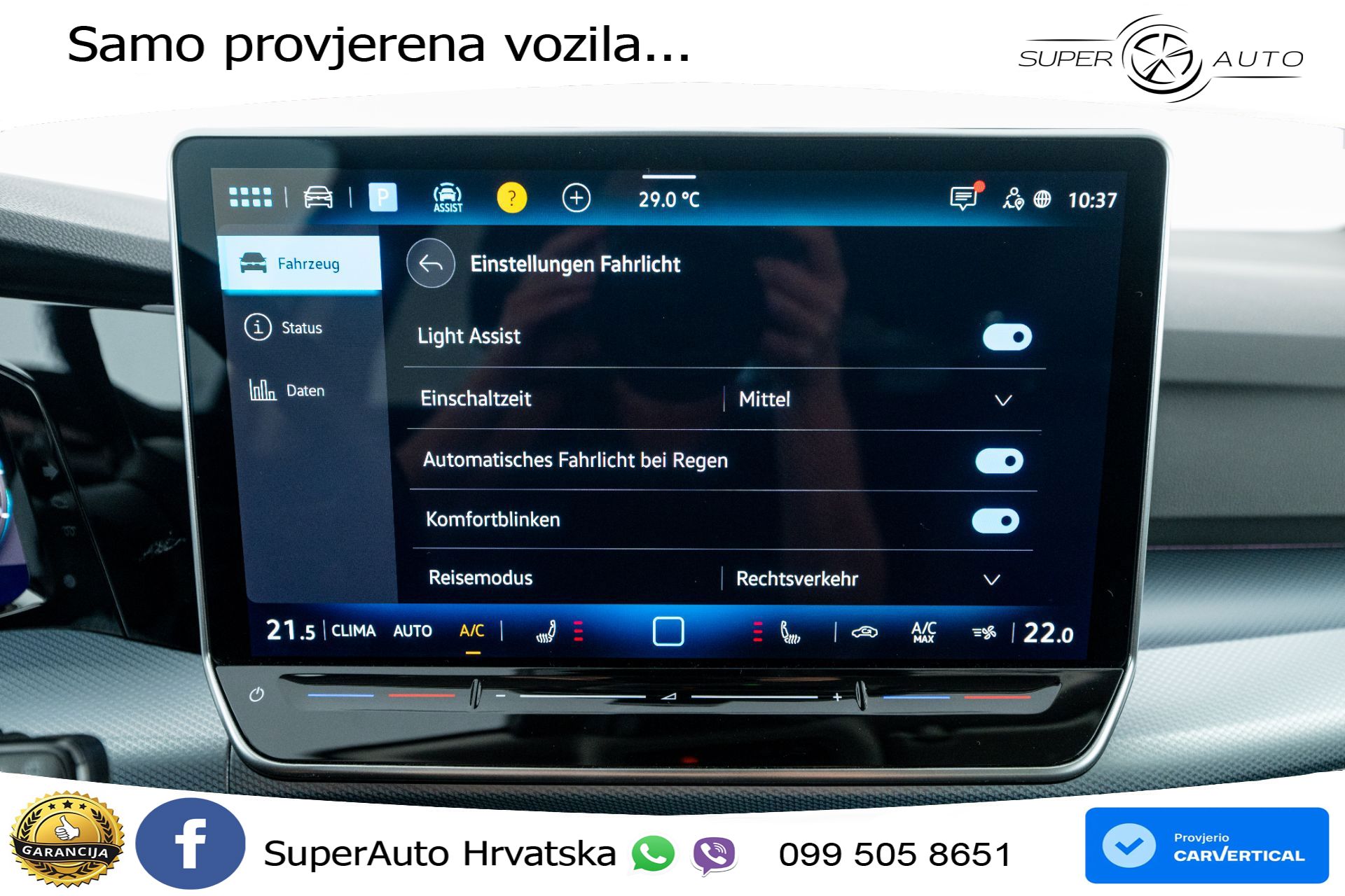 VW Golf 8 2.0 TDI DSG Life 150 KS, LED+ACC+GR SJED+KAM+VIRT+ASIST
