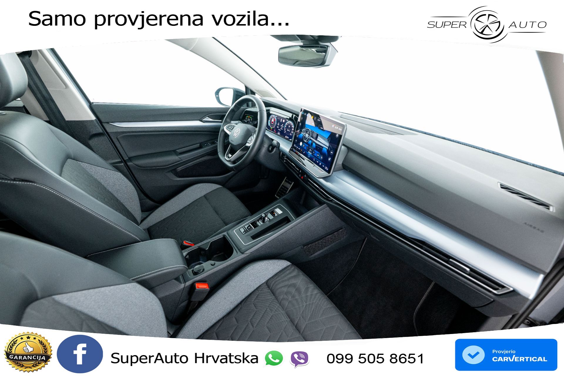 VW Golf 8 2.0 TDI DSG Life 150 KS, LED+ACC+GR SJED+KAM+VIRT+ASIST