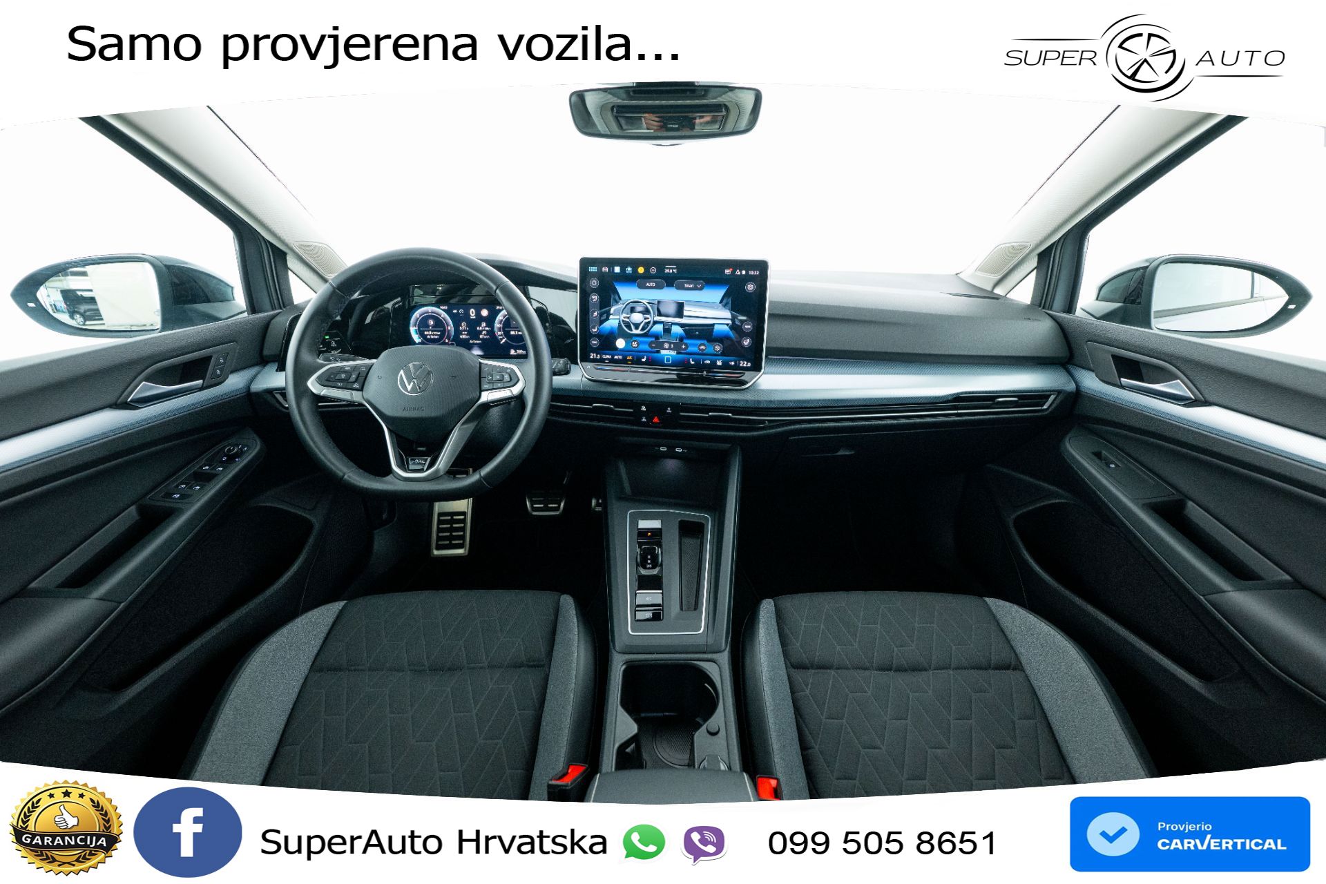 VW Golf 8 2.0 TDI DSG Life 150 KS, LED+ACC+GR SJED+KAM+VIRT+ASIST