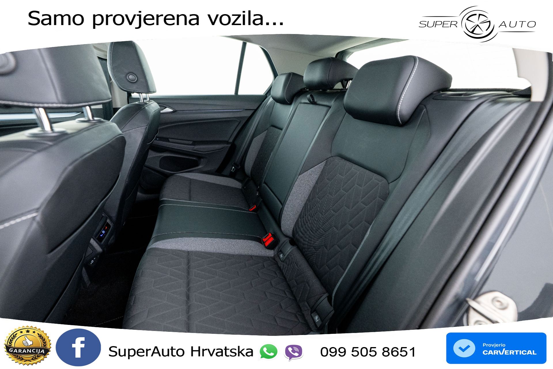 VW Golf 8 1.5 eTSI DSG Life 150 KS, LED+ACC+GR SJED+KAM+VIRT+PDC