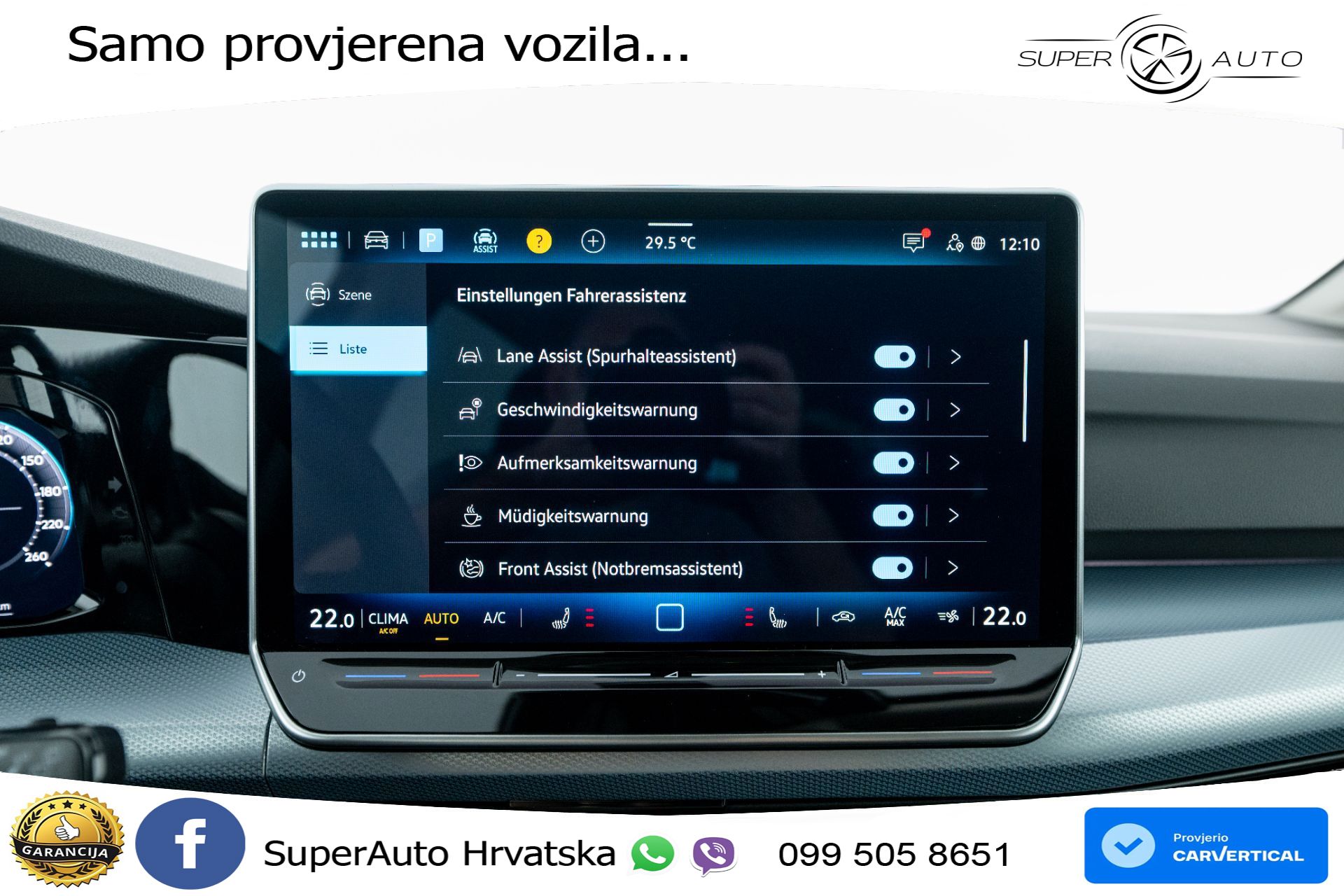 VW Golf 8 1.5 eTSI DSG Life 150 KS, LED+ACC+GR SJED+KAM+VIRT+PDC