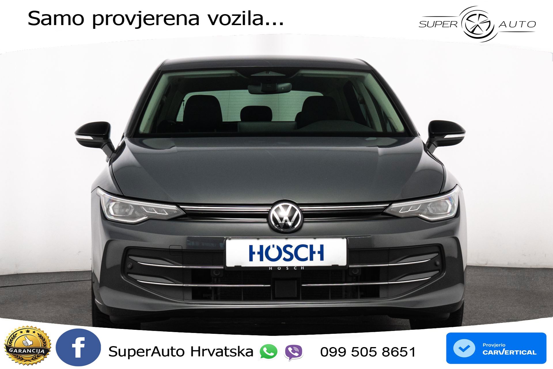 VW Golf 8 1.5 eTSI DSG Life 150 KS, LED+ACC+GR SJED+KAM+VIRT+PDC