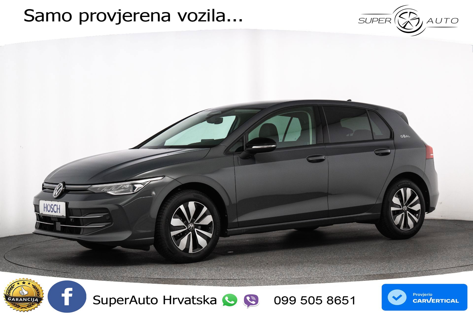 VW Golf 8 1.5 eTSI DSG Life 150 KS, LED+ACC+GR SJED+KAM+VIRT+PDC