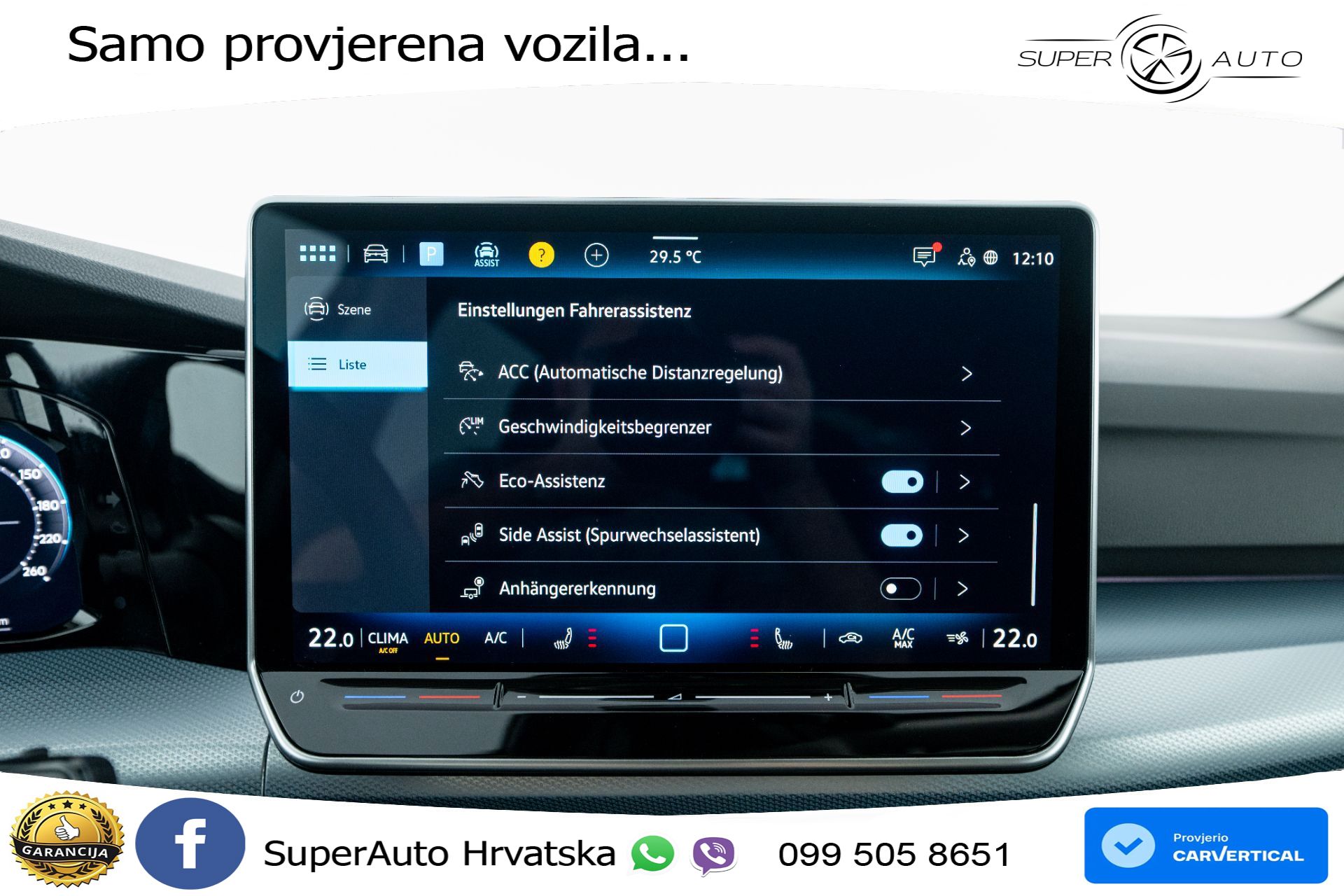 VW Golf 8 1.5 eTSI DSG Life 150 KS, LED+ACC+GR SJED+KAM+VIRT+PDC