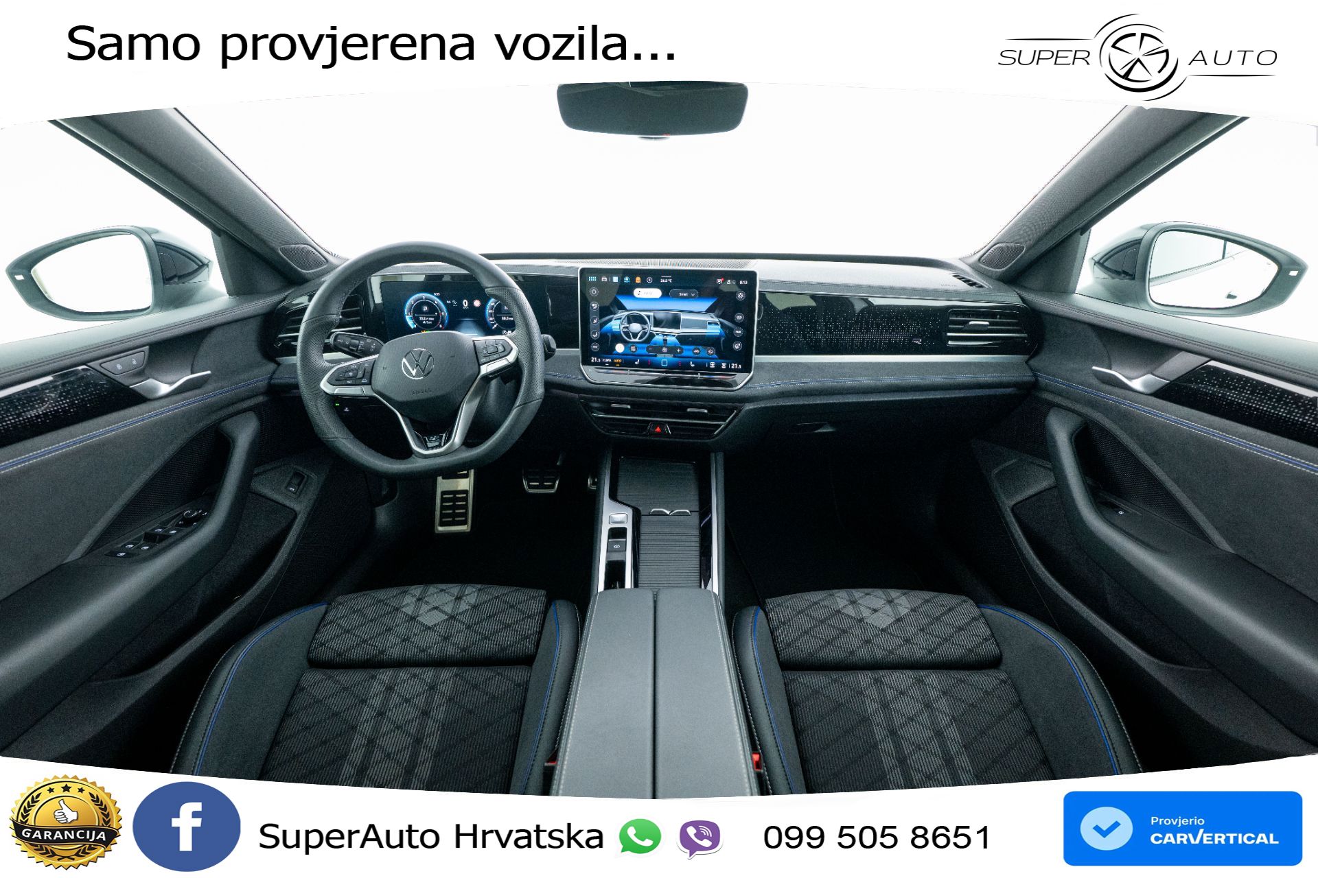 VW Passat Variant 2.0 TDI 4M DSG R-Line 193 KS, ACC+KAM+4xGR SJED+VIRT+MASAŽA