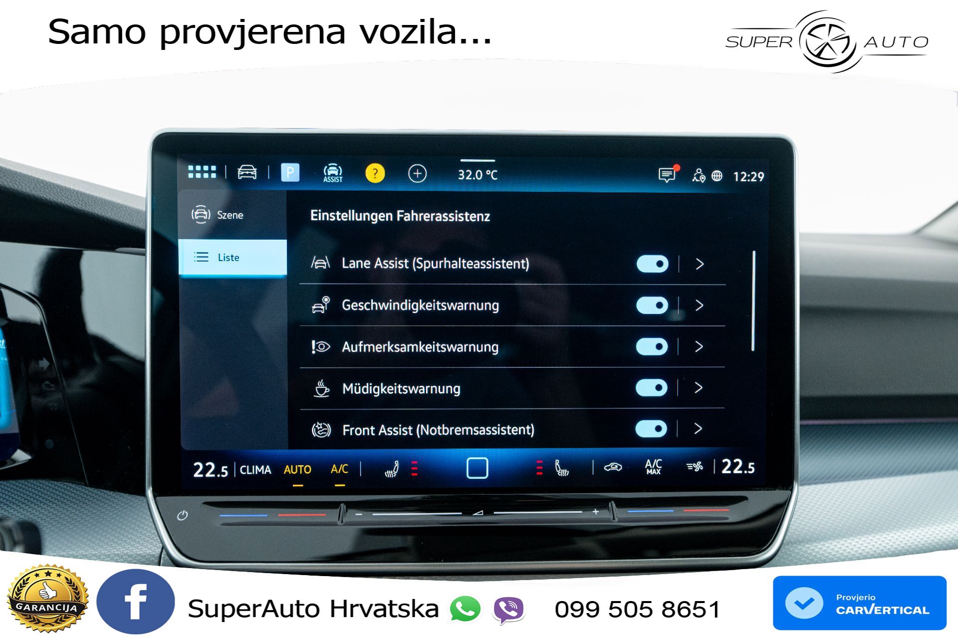 VW Golf 8 1.5 eTSI DSG Life 116 KS, LED+ACC+GR SJED+360+VIRT+PDC