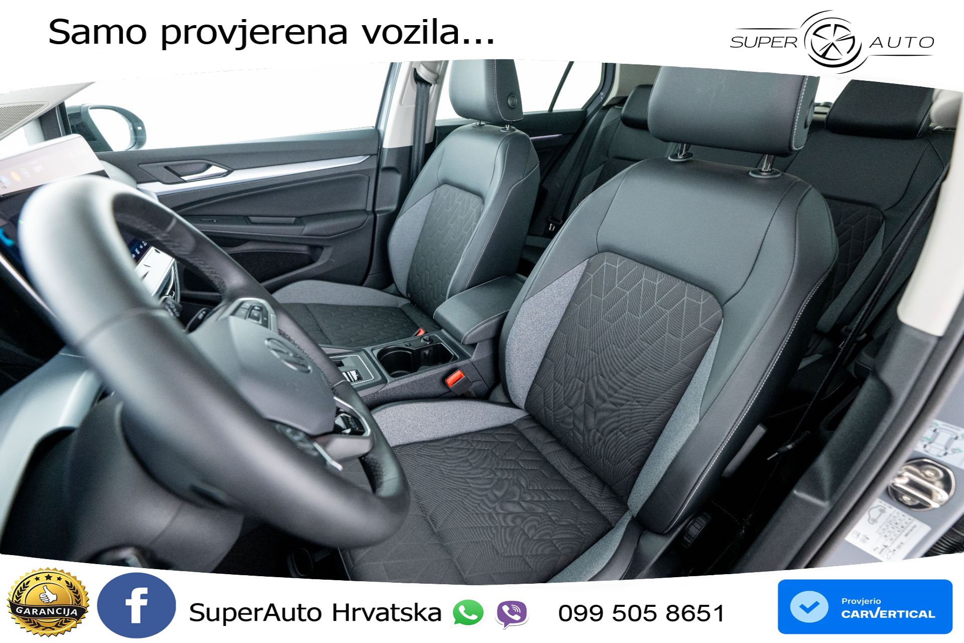 VW Golf 8 1.5 eTSI DSG Life 116 KS, LED+ACC+GR SJED+360+VIRT+PDC