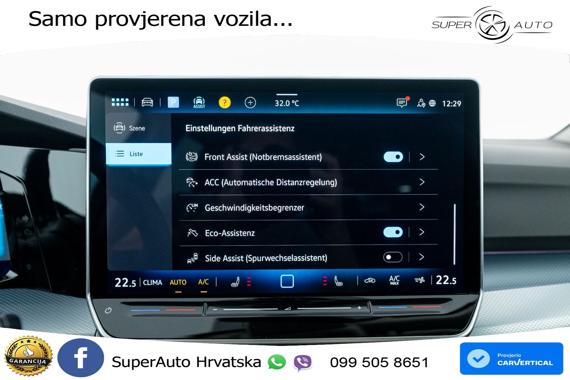 VW Golf 8 1.5 eTSI DSG Life 116 KS, LED+ACC+GR SJED+360+VIRT+PDC