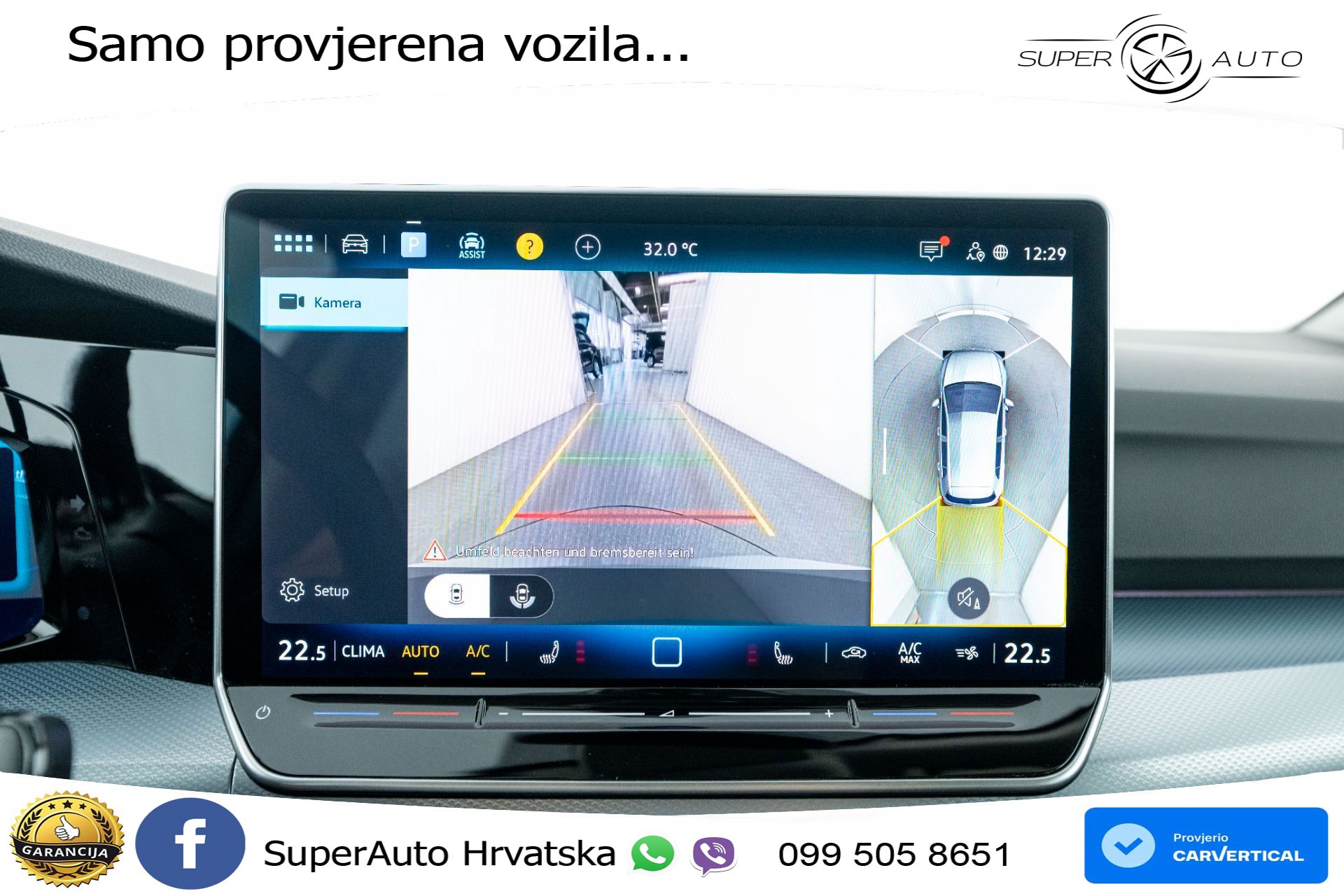 VW Golf 8 1.5 eTSI DSG Life 116 KS, LED+ACC+GR SJED+360+VIRT+PDC