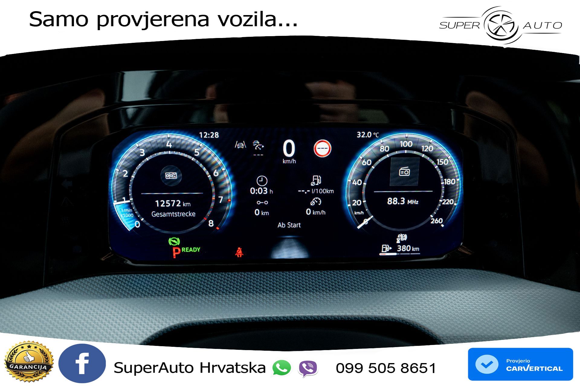 VW Golf 8 1.5 eTSI DSG Life 116 KS, LED+ACC+GR SJED+360+VIRT+PDC